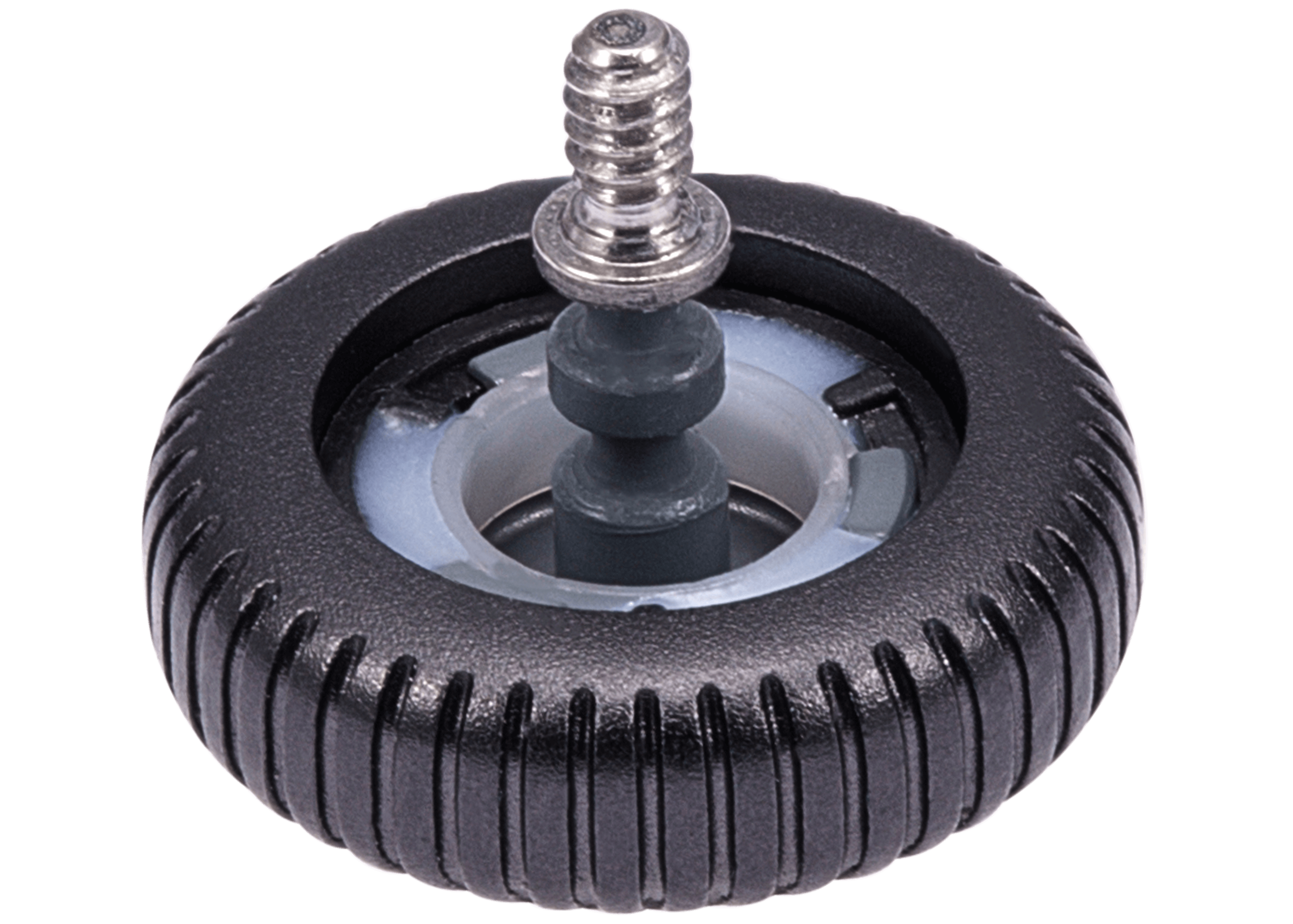 Crown Nut Compatible For Watch Series 4 / Series 5 / Series 6 (40MM / 44MM) (GPS Version) (Black)