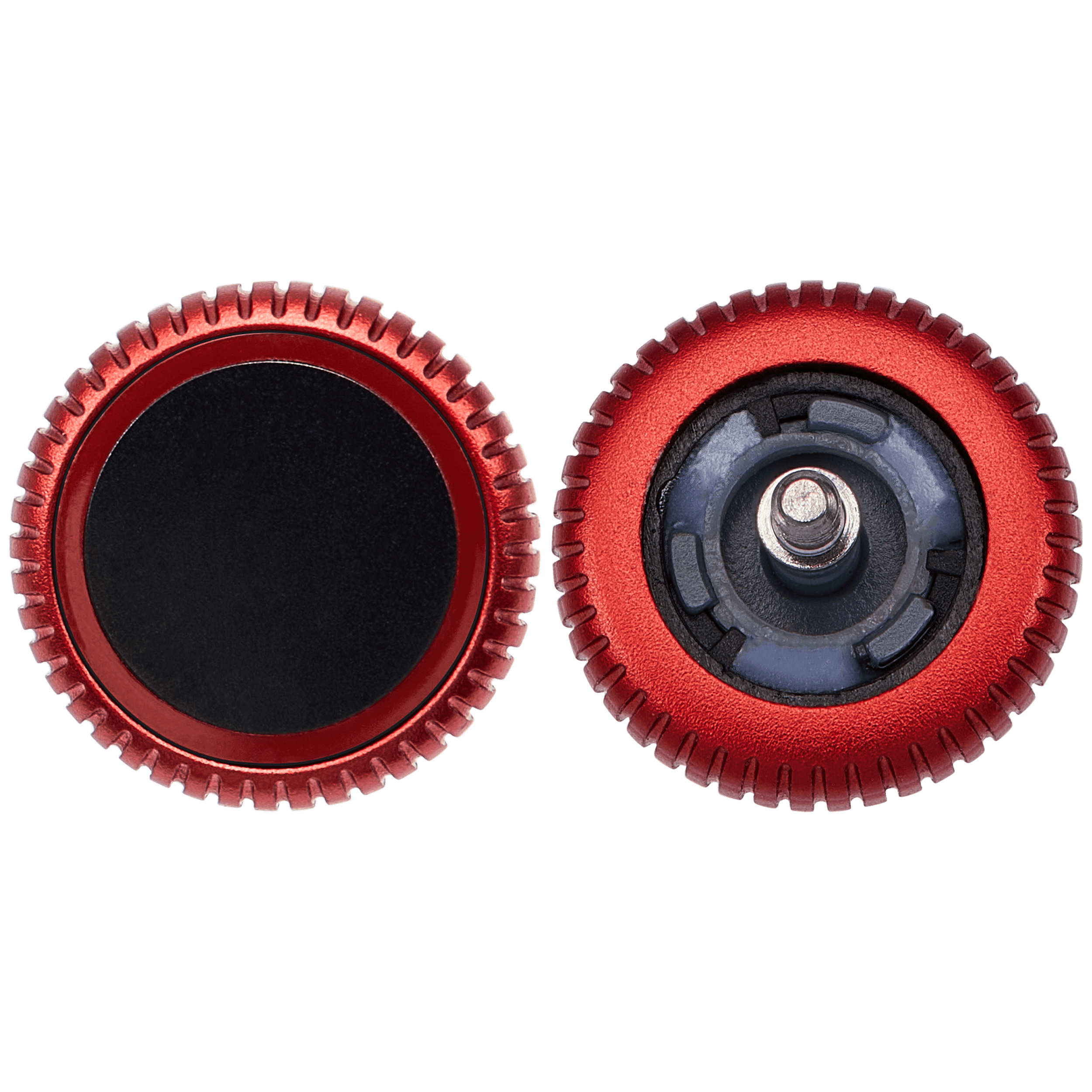 Crown Nut Compatible For Watch Series 6 (40MM / 44MM) (LTE Version) (Black / Red)