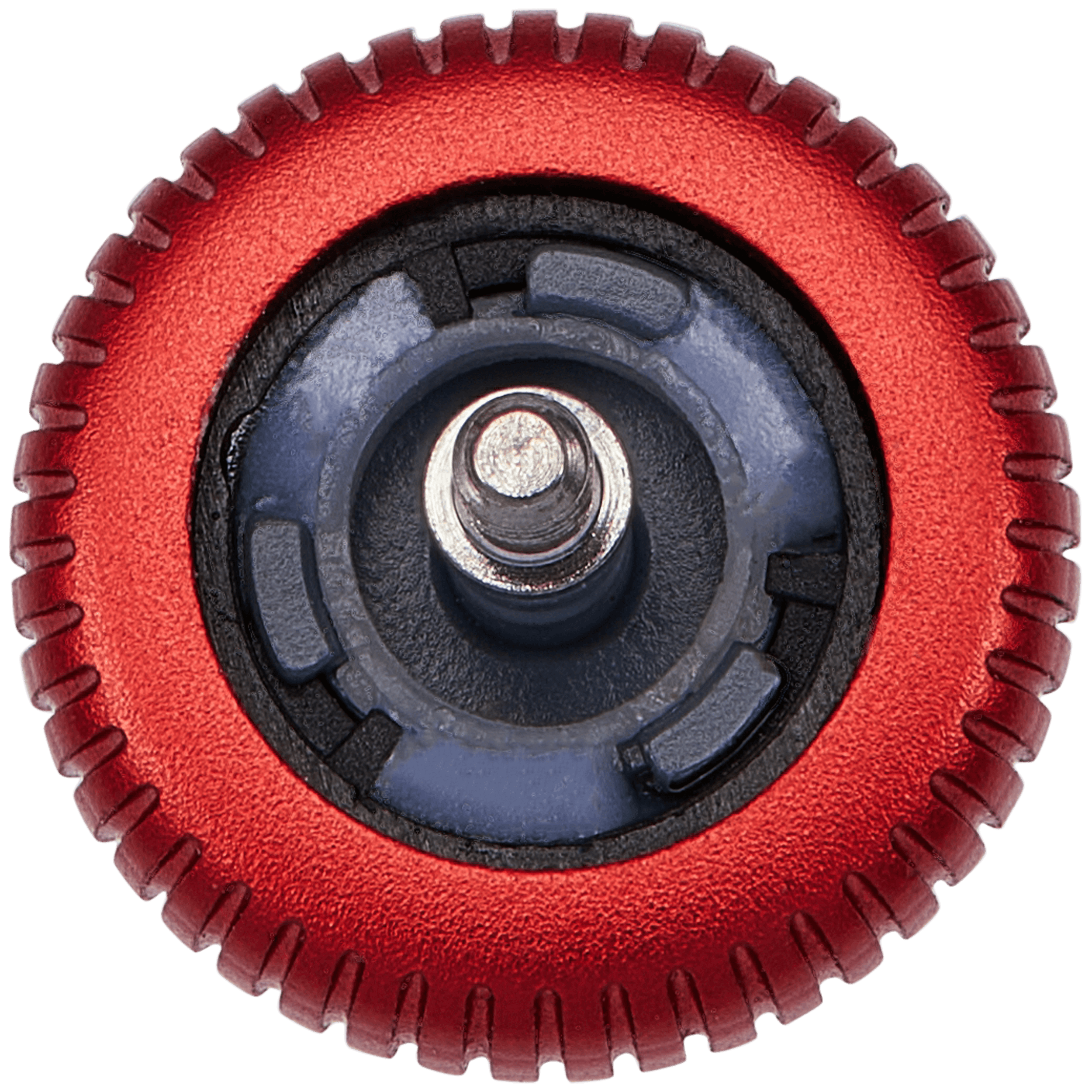 Crown Nut Compatible For Watch Series 6 (40MM / 44MM) (LTE Version) (Black / Red)