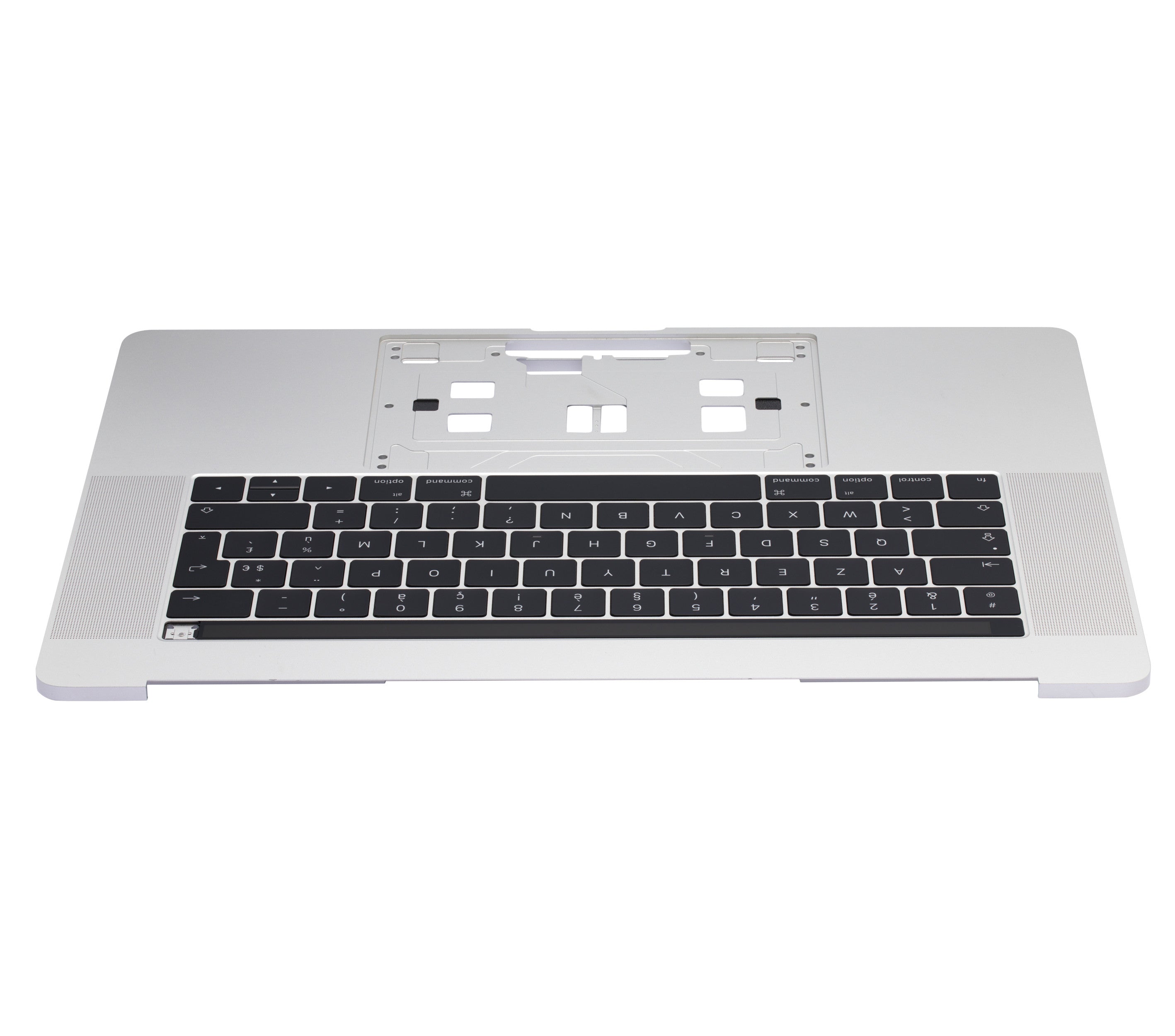 SILVER TOP CASE WITH KEYBOARD (FRENCH) FOR MACBOOK PRO 13" W/ TOUCH BAR A1707 (LATE 2016 / MID 2017)