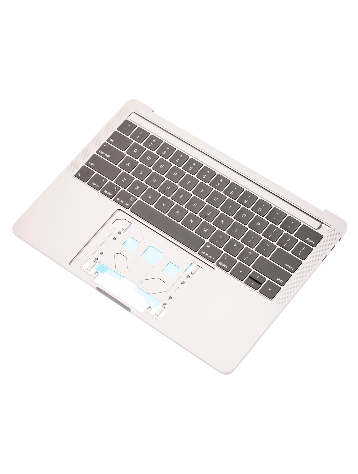 SPACE GRAY TOP CASE WITH KEYBOARD (US KEYBOARD) FOR MACBOOK PRO 13" A1989 (LATE 2018 / EARLY 2019) (USED OEM PULL: COSMETIC GRADE: NEW)