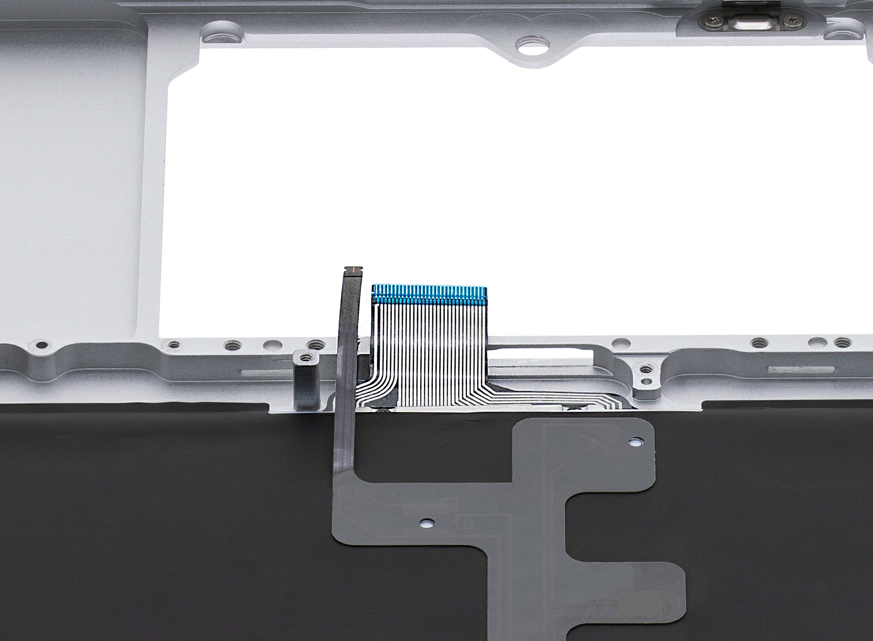 TOP CASE WITH KEYBOARD (US ENGLISH) FOR MACBOOK UNIBODY 13" A1278 (LATE 2008) (USED OEM PULL: COSMETIC GRADE: NEW)