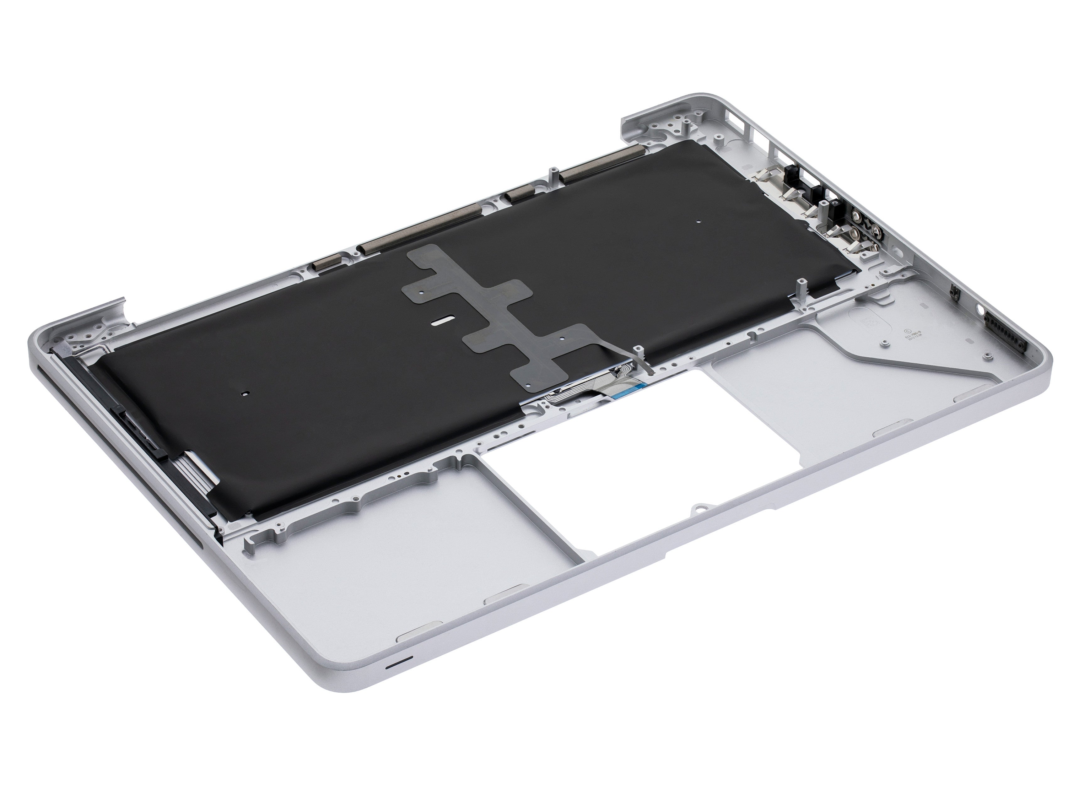 TOP CASE WITH KEYBOARD (US ENGLISH) FOR MACBOOK UNIBODY 13" A1278 (LATE 2008) (USED OEM PULL: COSMETIC GRADE: NEW)