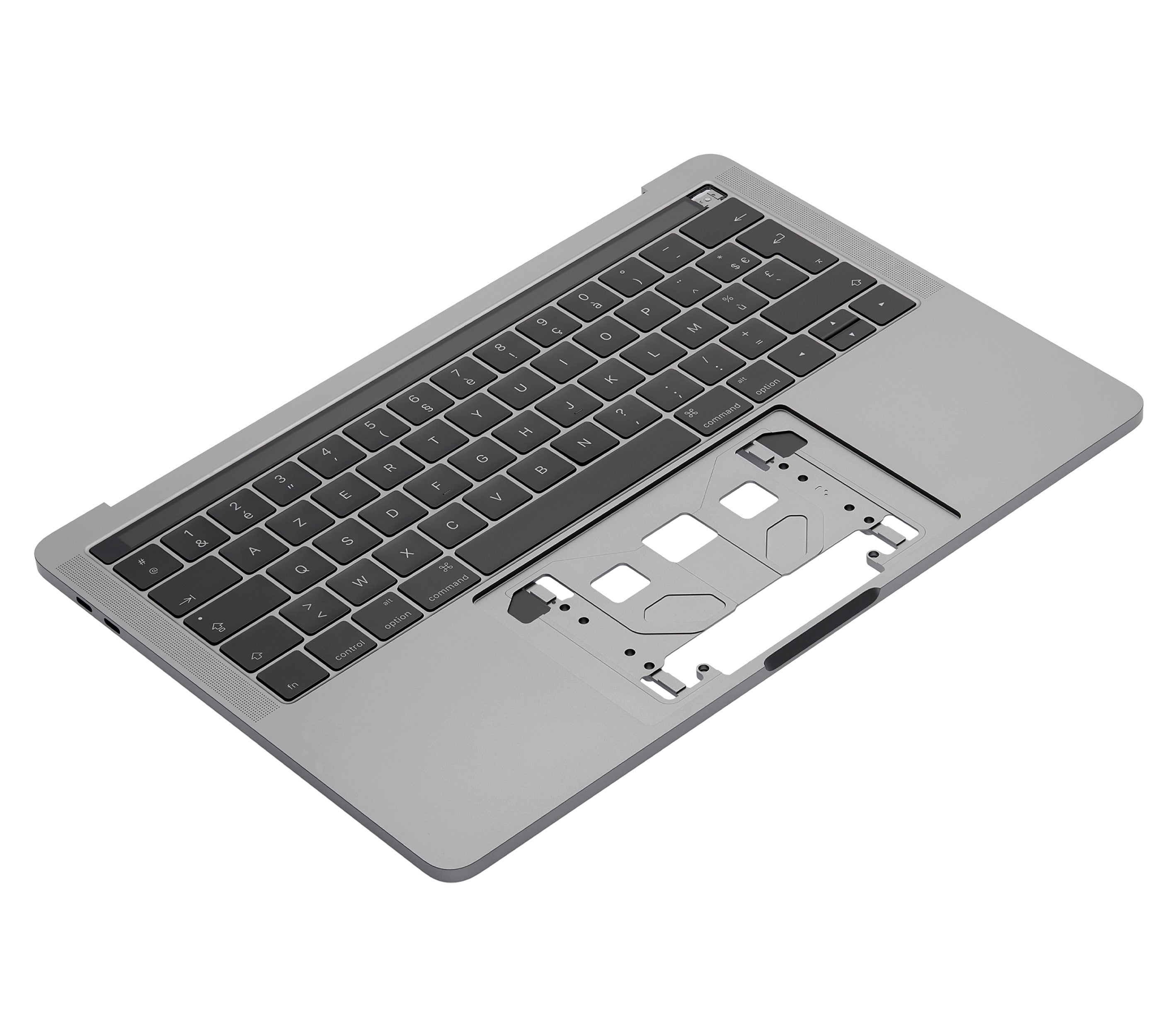 SPACE GREY TOP CASE WITH KEYBOARD (FRENCH) FOR MACBOOK PRO 13" W/ TOUCH BAR A1707 (LATE 2016 / MID 2017)