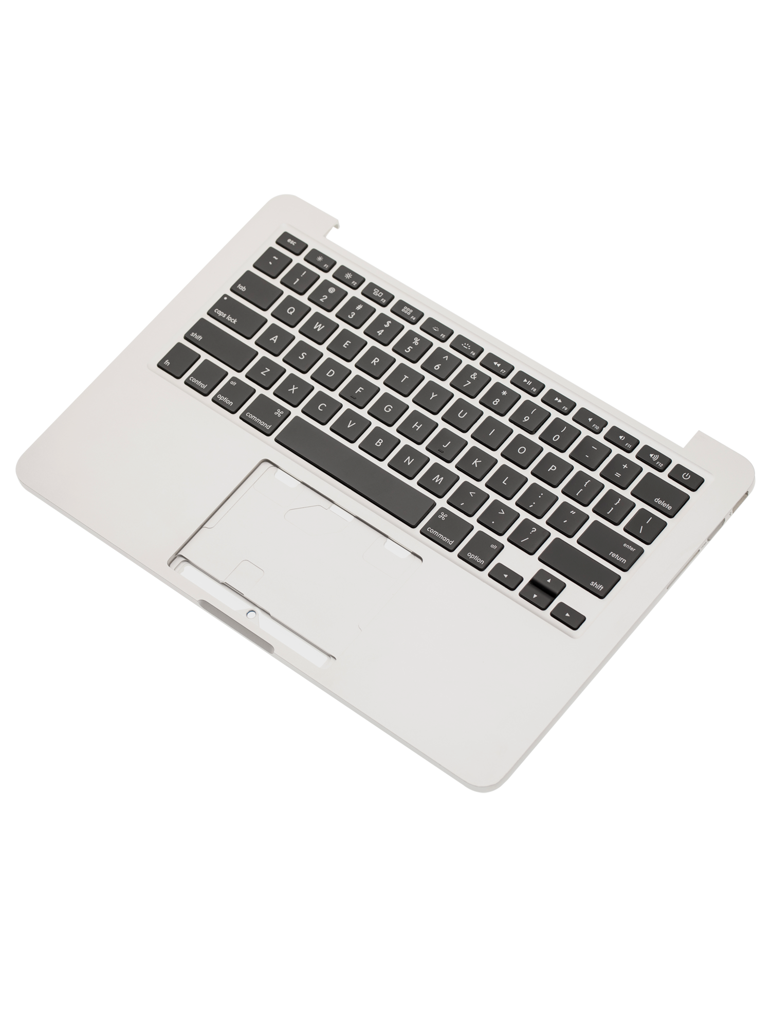 TOP CASE WITH KEYBOARD (US ENGLISH) FOR MACBOOK PRO 13" RETINA A1502 (LATE 2013 / MID 2014) (USED OEM PULL: COSMETIC GRADE: NEW)