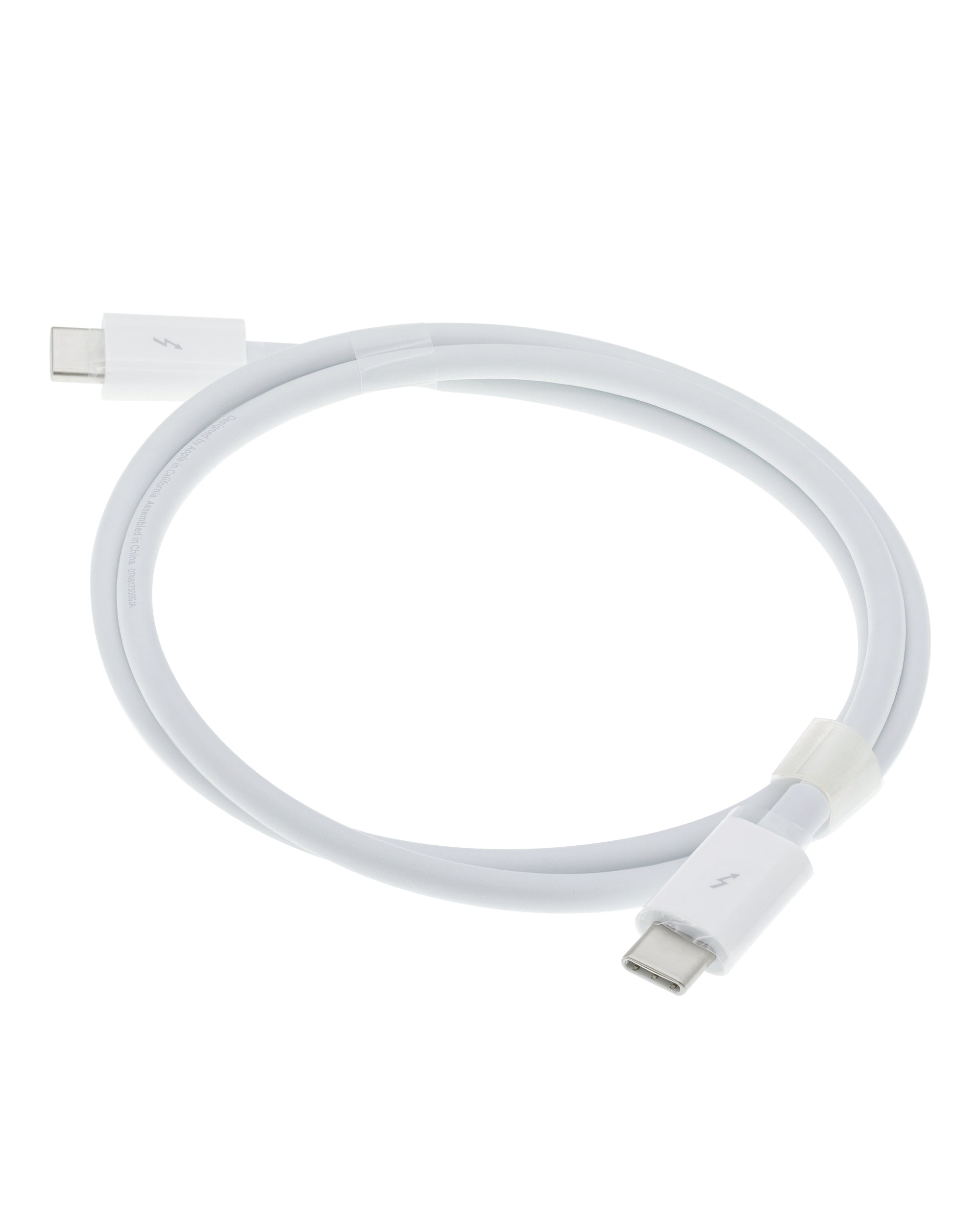 Thunderbolt 3 USB-C To USB-C Cable (1ft.) Compatible For MacBook / IMac / Mac (OEM Pull Grade: A)