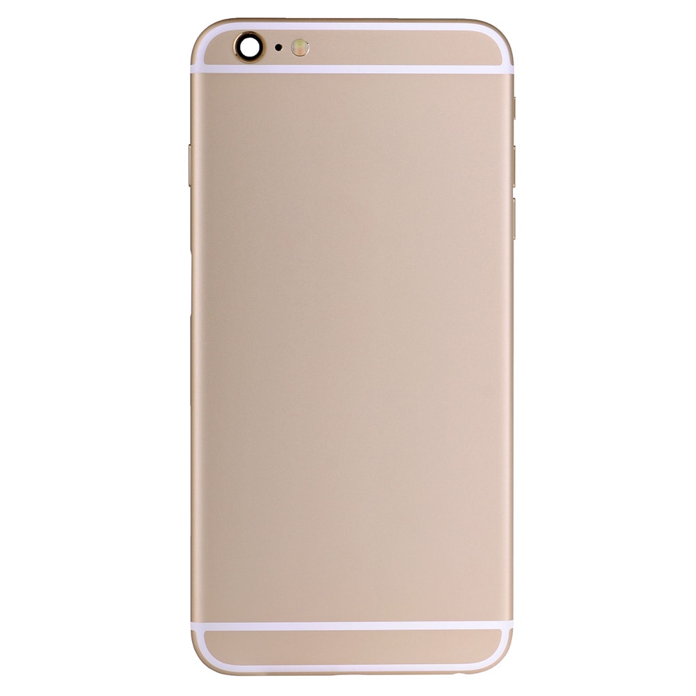 BACK COVER FULL ASSEMBLY FOR IPHONE 6 PLUS - GOLD