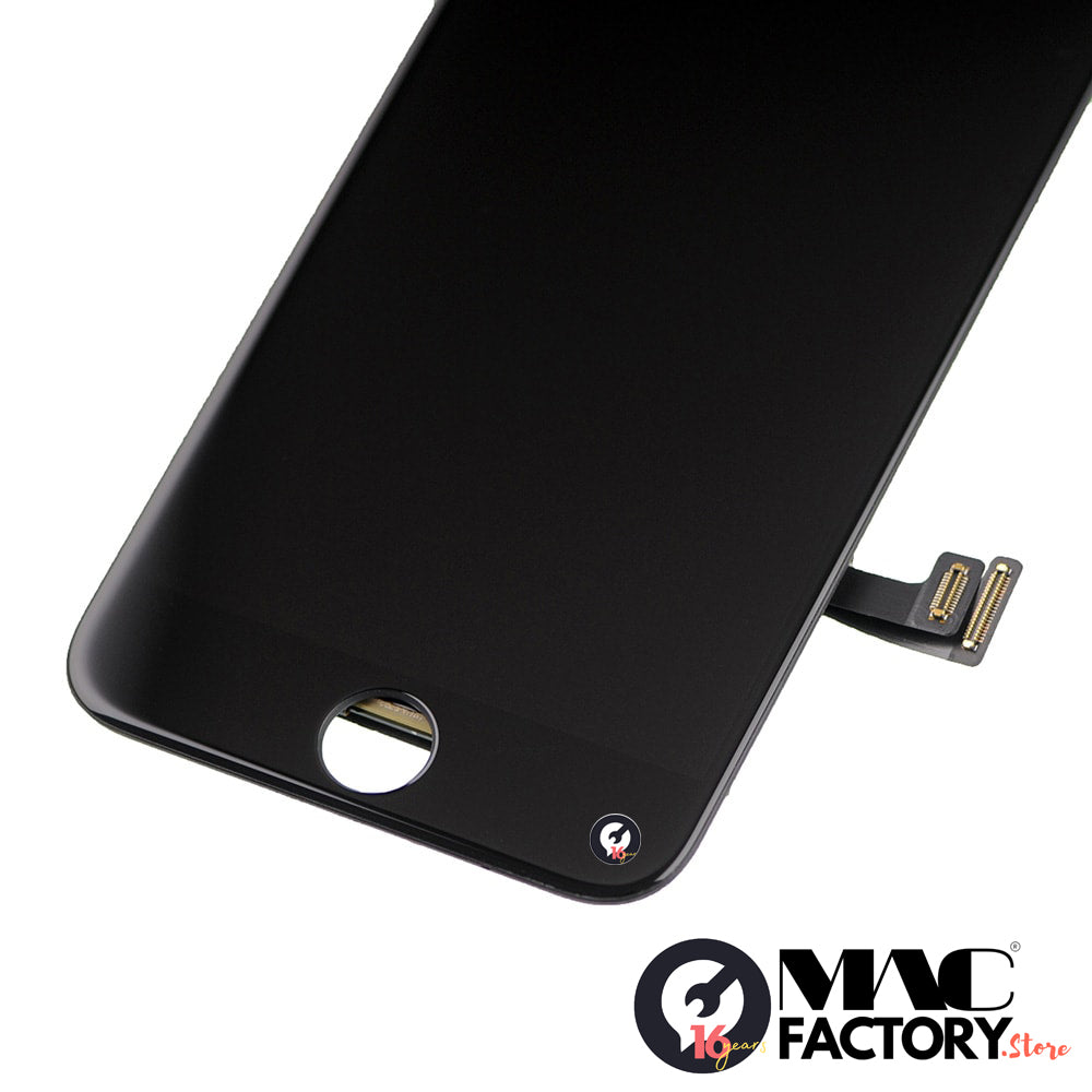 LCD SCREEN FULL ASSEMBLY WITHOUT HOME BUTTON - BLACK FOR IPHONE 7