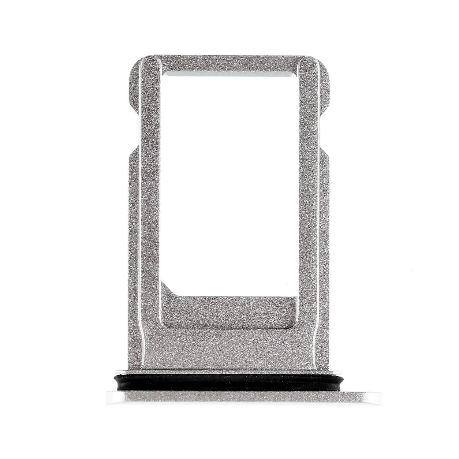 SILVER SIM CARD TRAY WITH WATERPROOF CIRCLE FOR IPHONE 8 PLUS