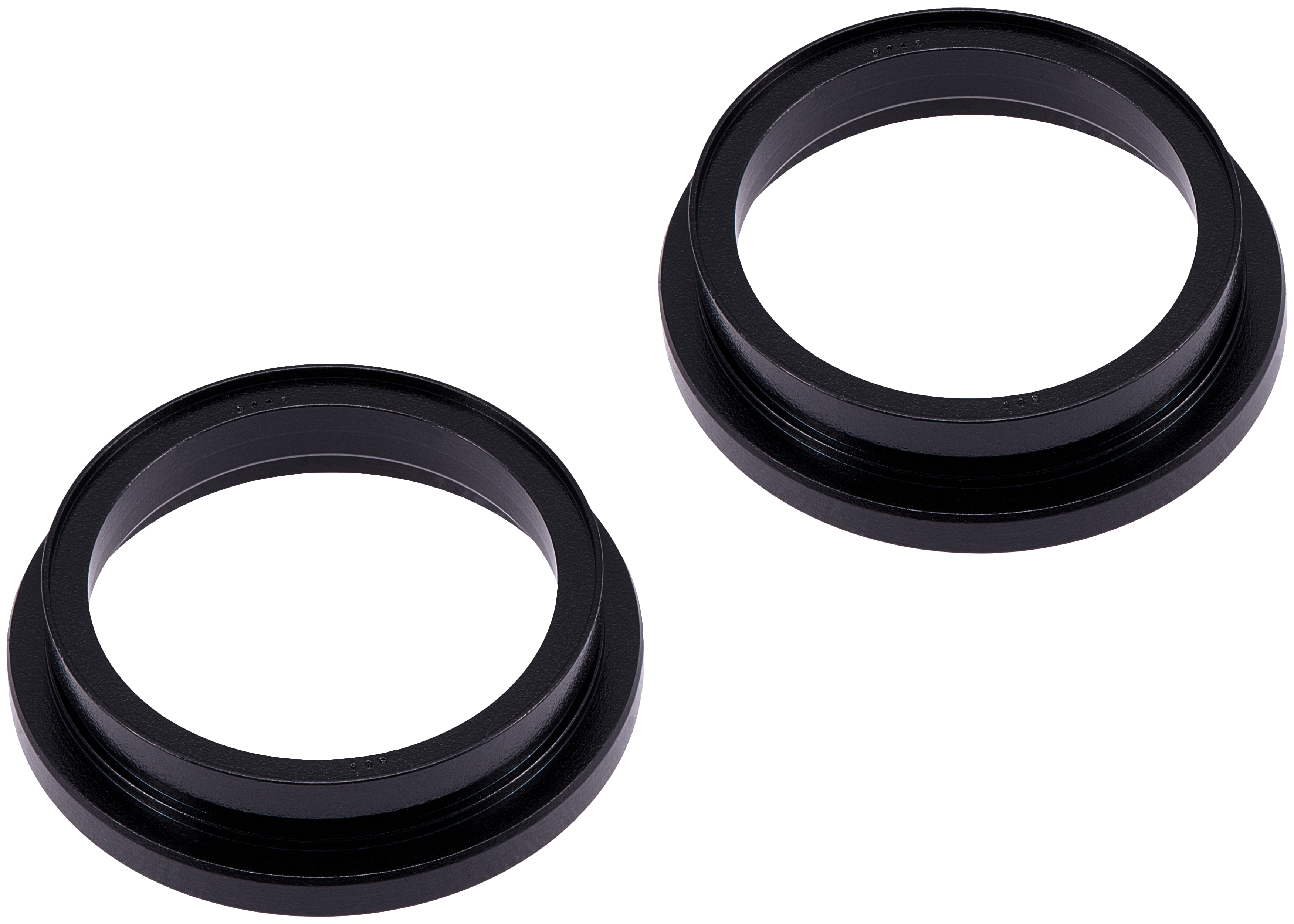 Back Camera Bezel Ring Only Compatible For iPhone 15 / 15 Plus (Black) (2 Piece Set)