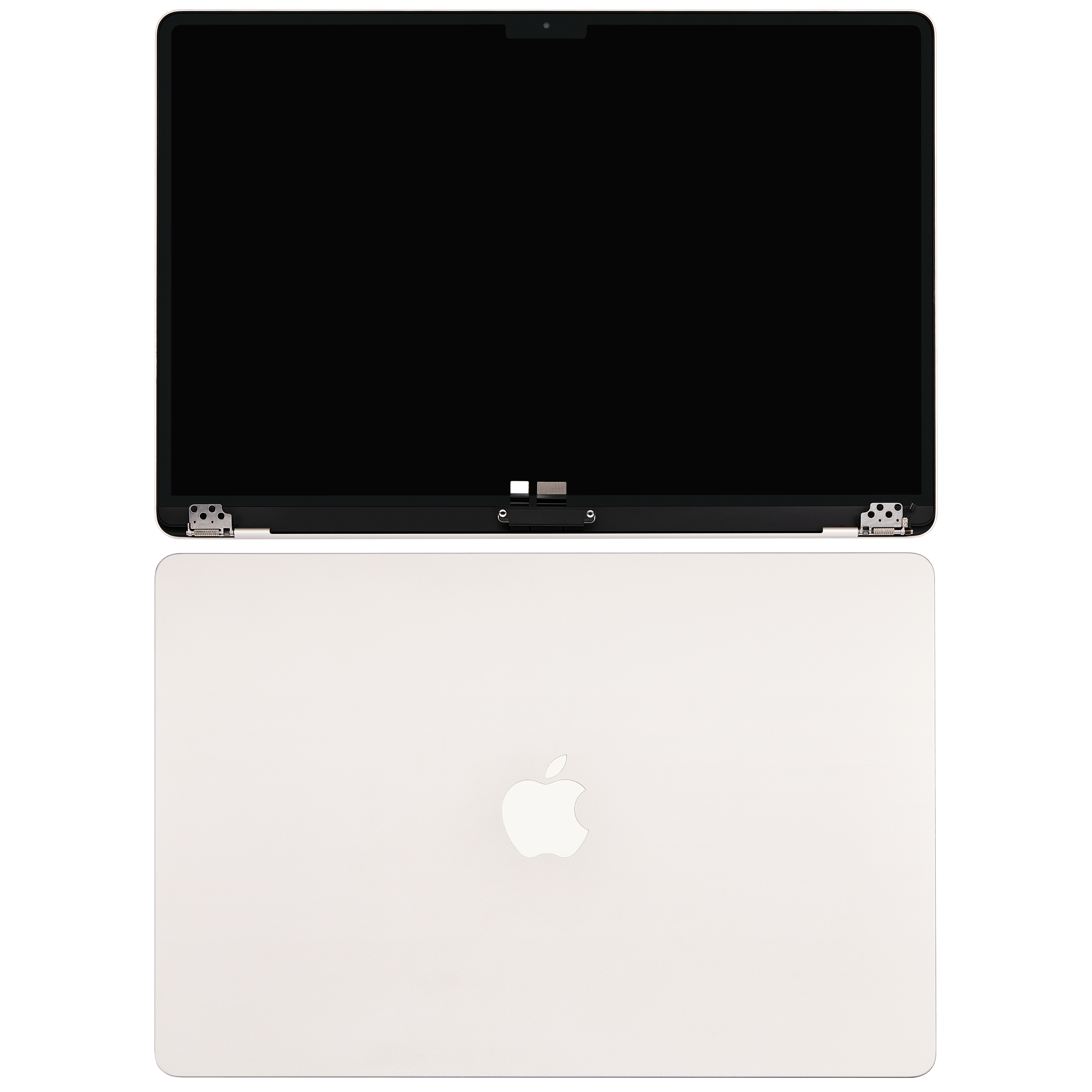 Complete LCD Display Assembly Compatible with MacBook Air 15" (A2941, Mid 2023) – OEM Pull: Grade A, Starlight