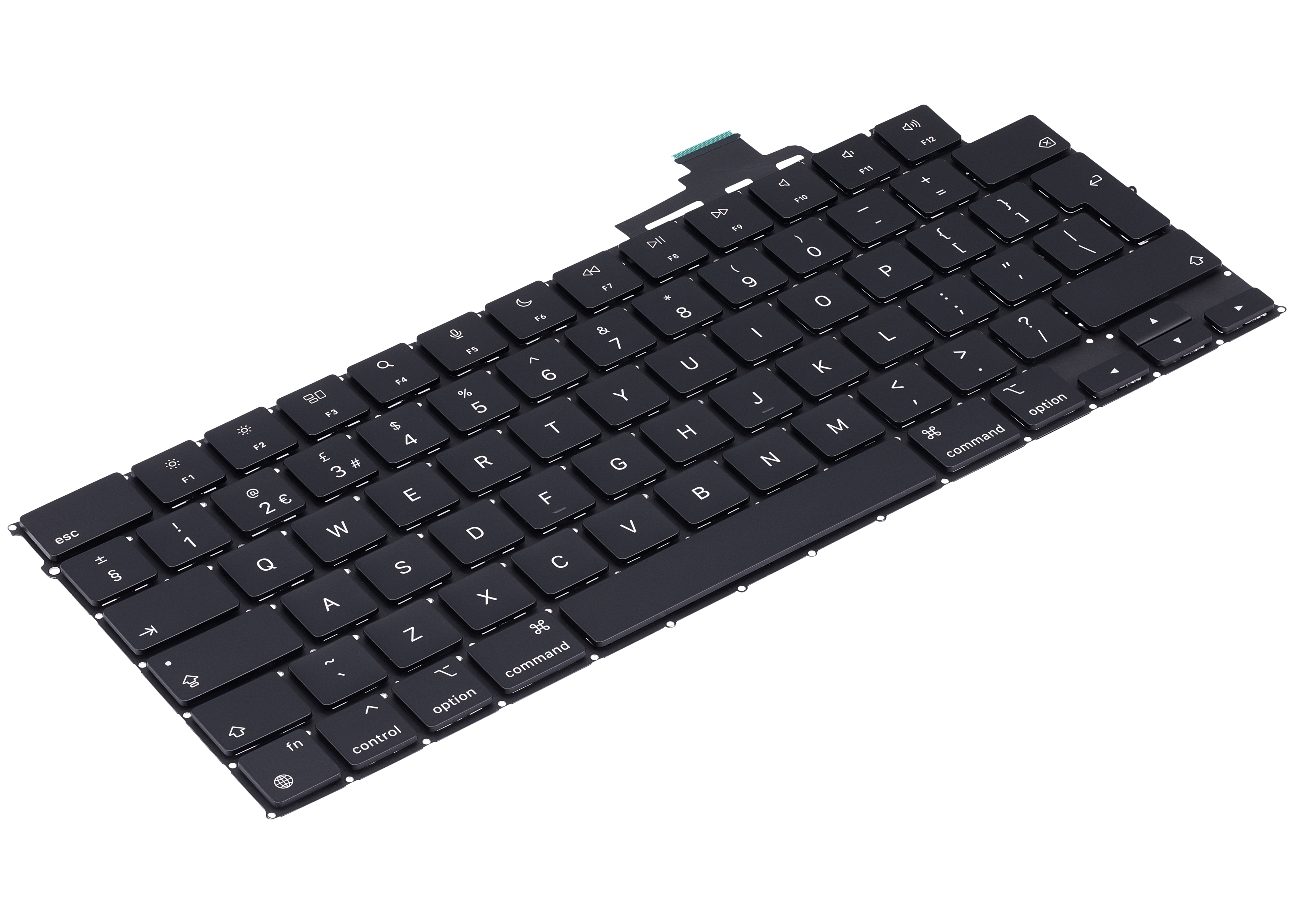 Keyboard W/ Backlight & Screws Compatible For MacBook Air 15" (A2681 / Mid 2022 / A2941 / Mid 2023 / A3113 / Mid 2024 / A3114 / Mid 2024) (UK English)