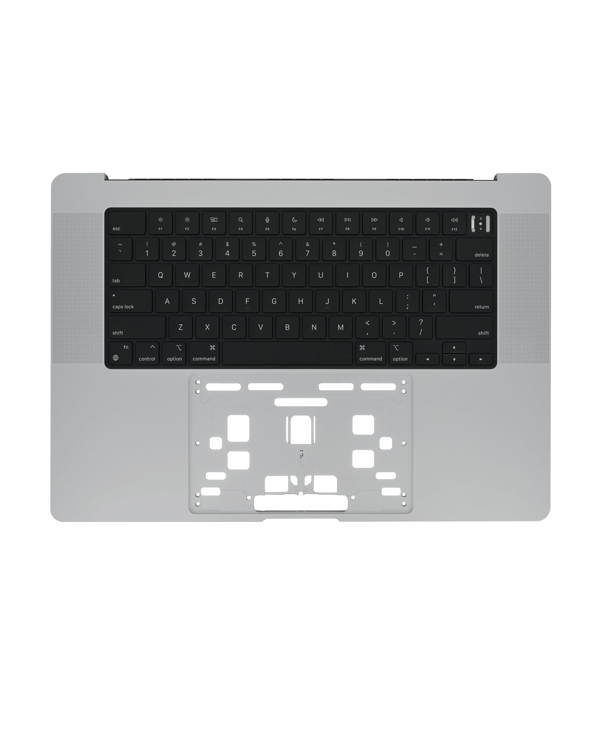 Top Case With Keyboard Compatible For MacBook Pro 16" (A2485 / Late 2021) / (A2780 / Late 2023) (US Keyboard) (Space Gray)