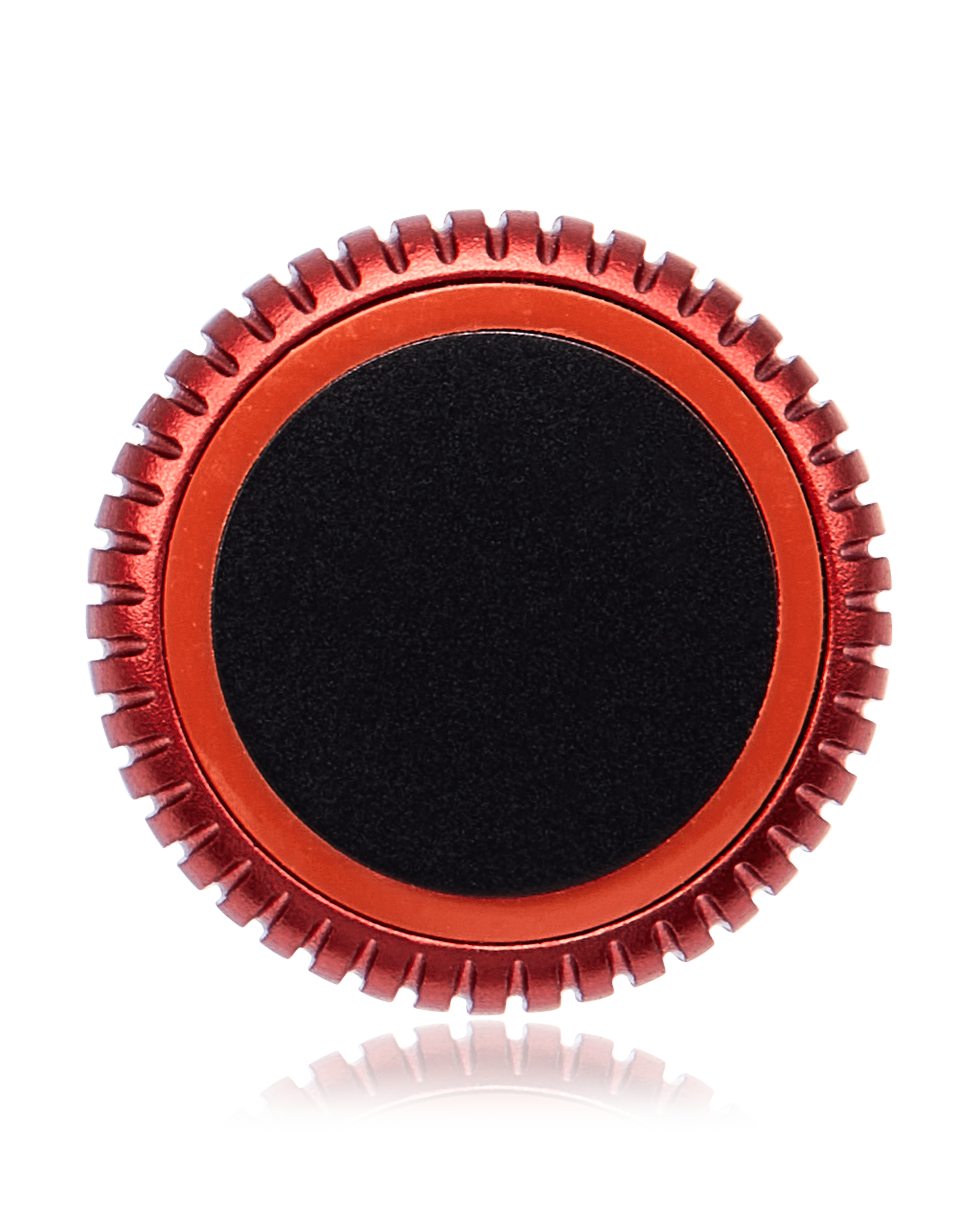 Crown Nut Compatible For Watch Series 6 (40MM / 44MM) (GPS Version) (Black / Red)