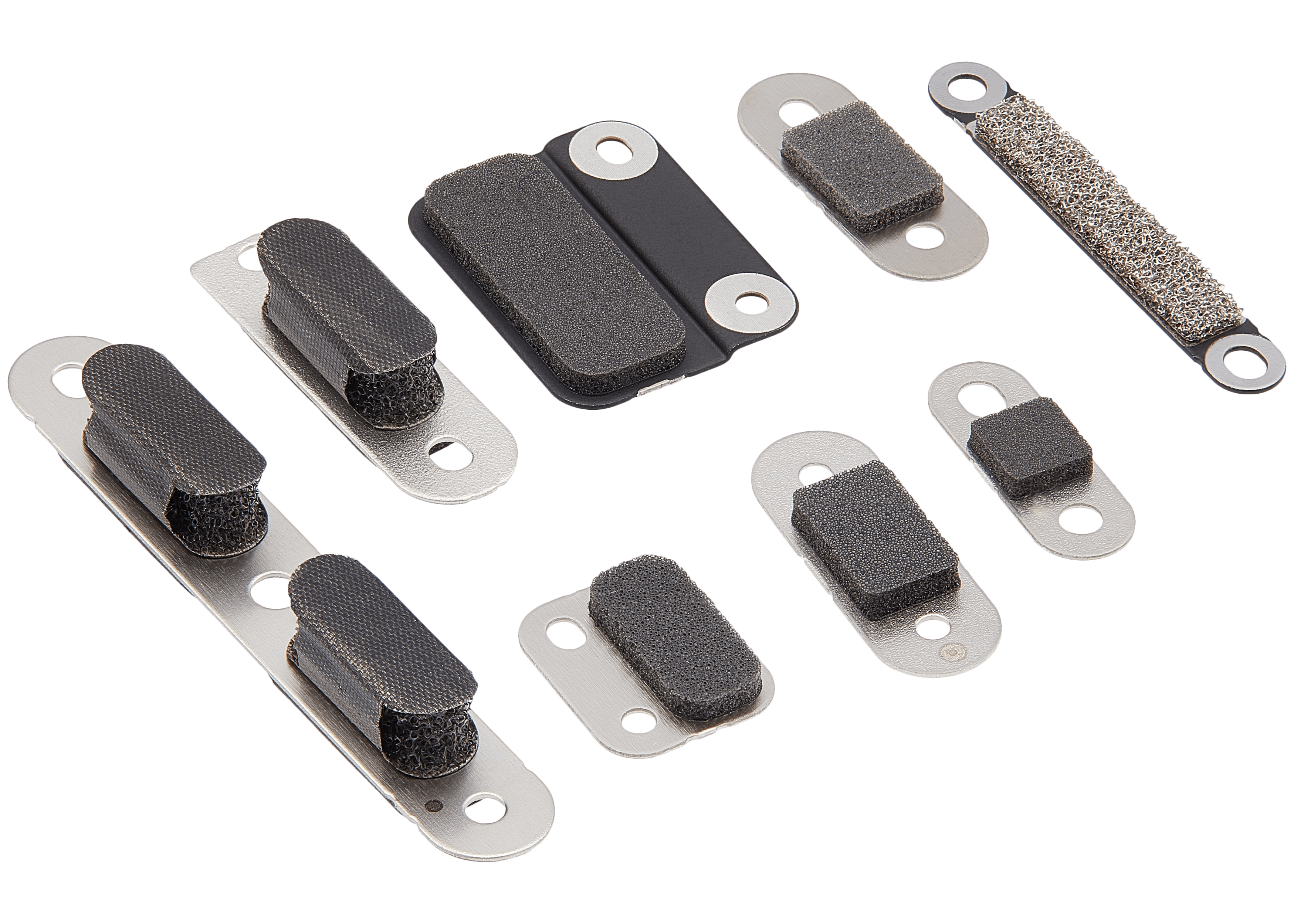 Full Set of Small Metal Brackets and Screws Compatible with MacBook Pro 14-inch A2992 (Late 2023)