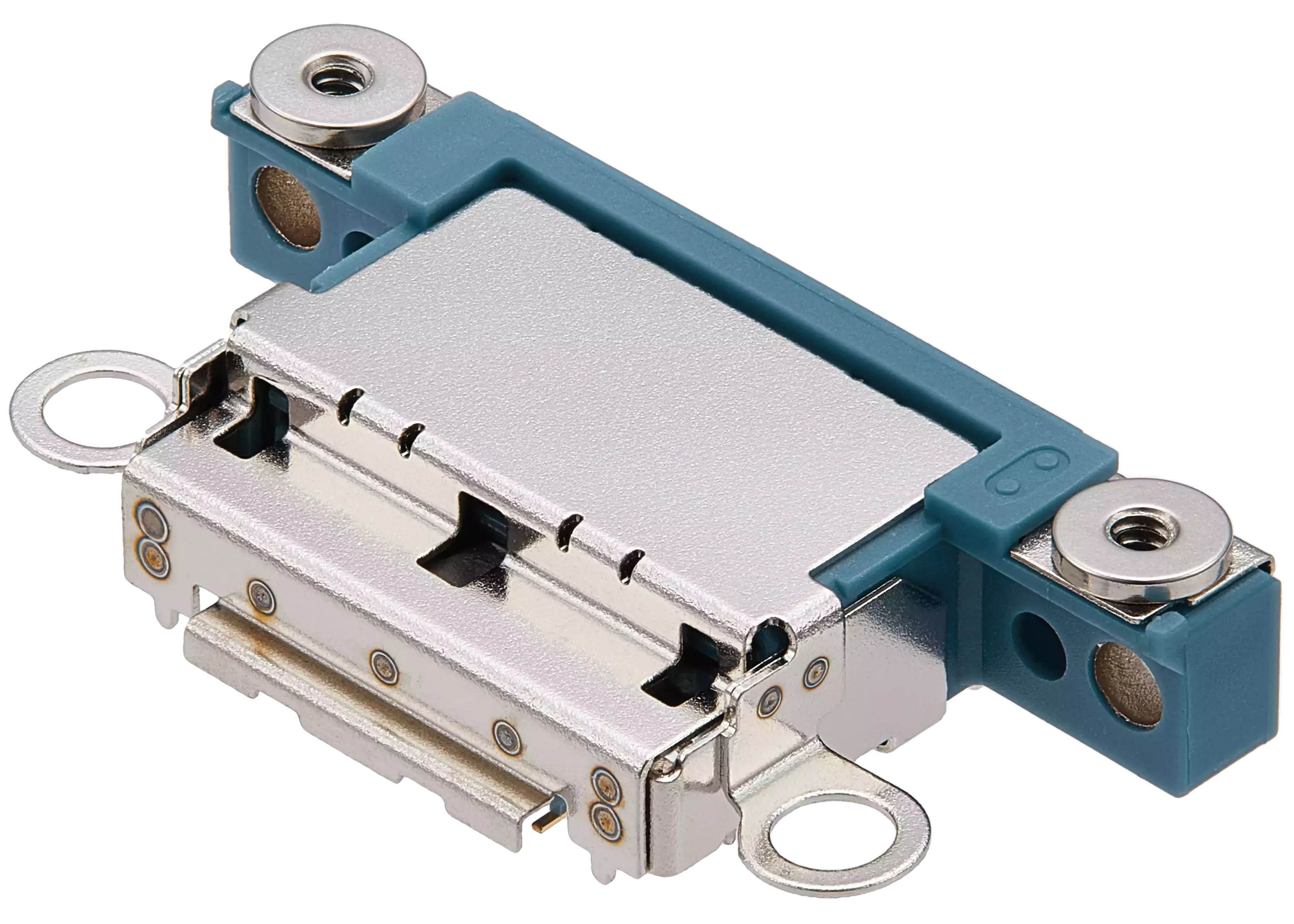 Charging Port Only Compatible For iPhone 16 / 16 Plus (Teal) (10 Pack)