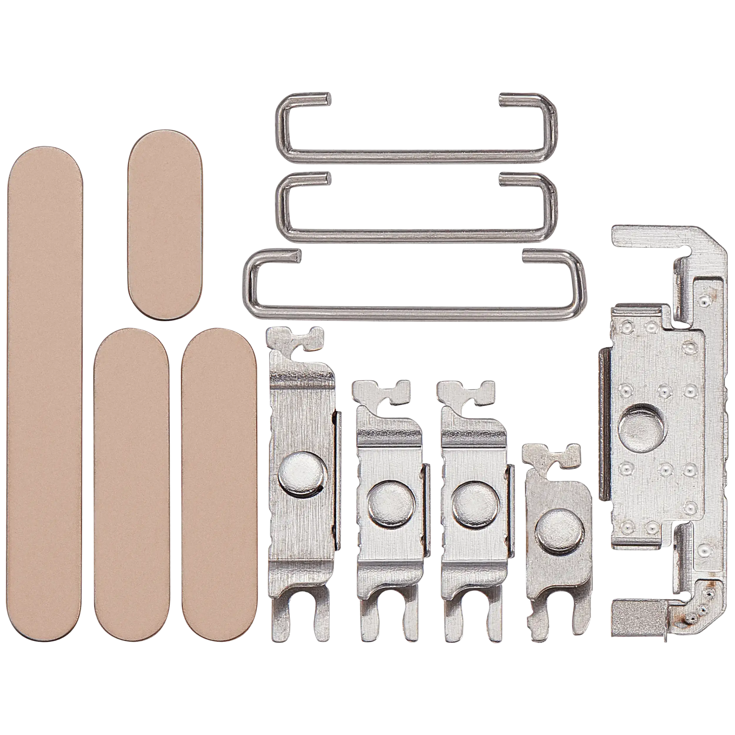 Hard Buttons (Power / Volume / Switch) Compatible For iPhone 16 Pro / 16 Pro Max (Desert Titanium)