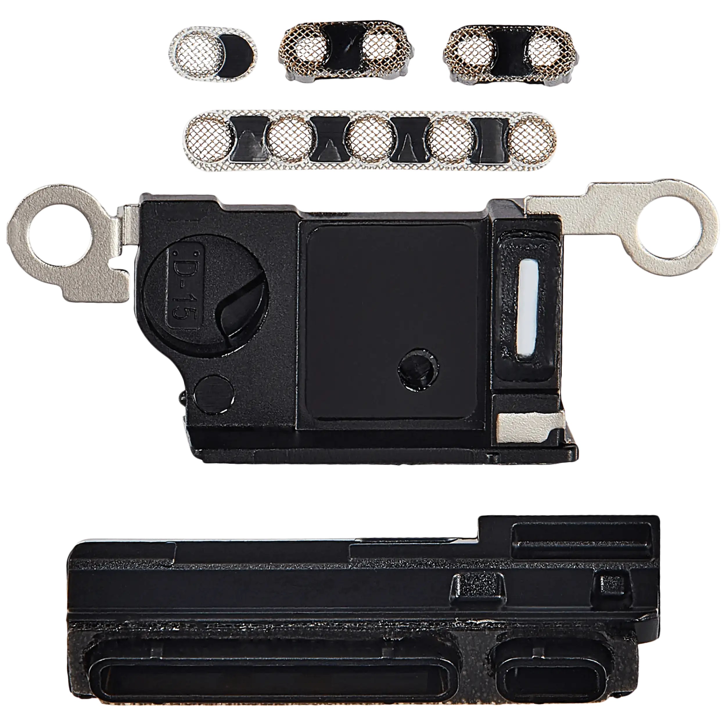 Loudspeaker / Mic Mesh Compatible For iPhone 16 Pro Max (Desert Titanium) (10 Pack)