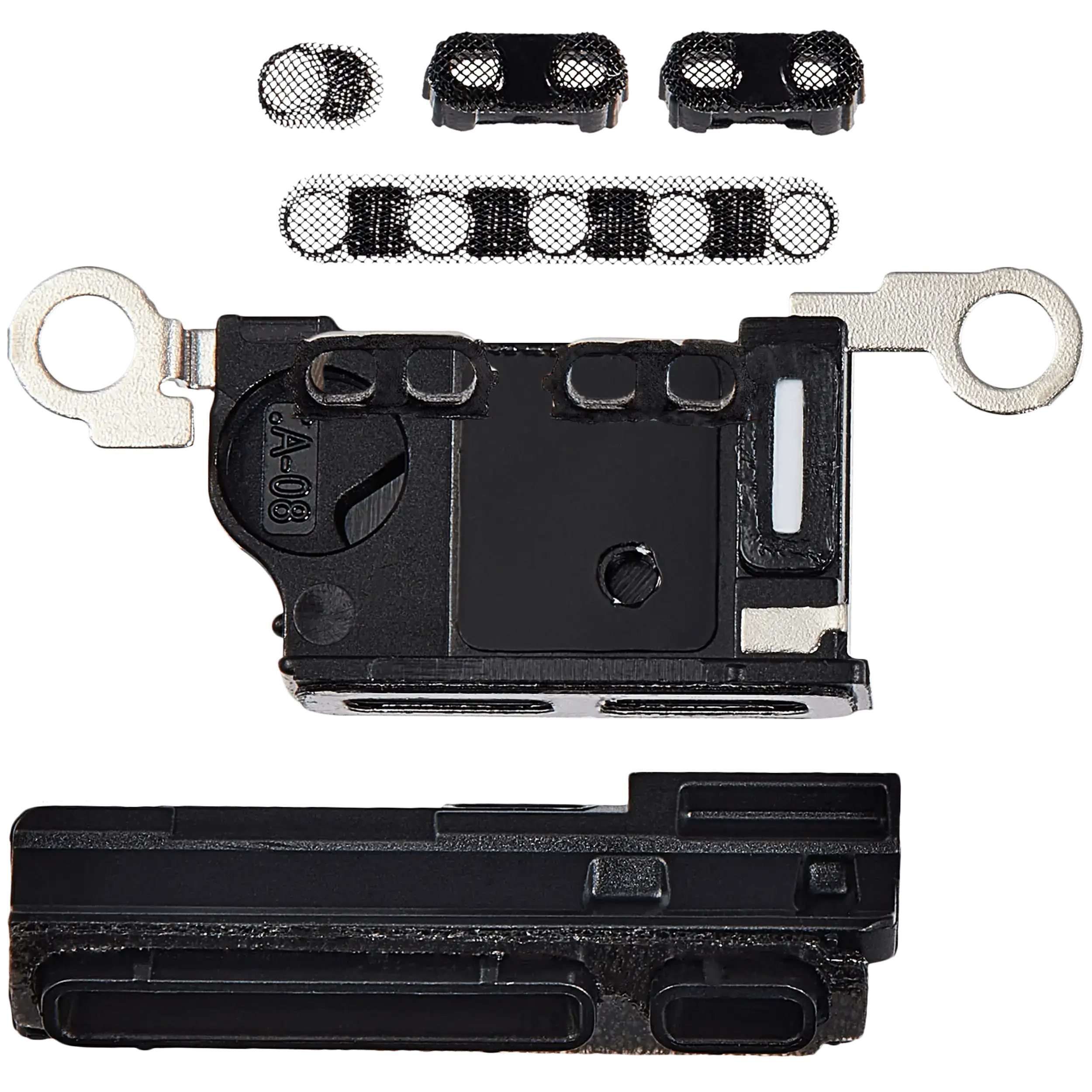 Loudspeaker / Mic Mesh Compatible For iPhone 16 Pro Max (Natural Titanium) (10 Pack)