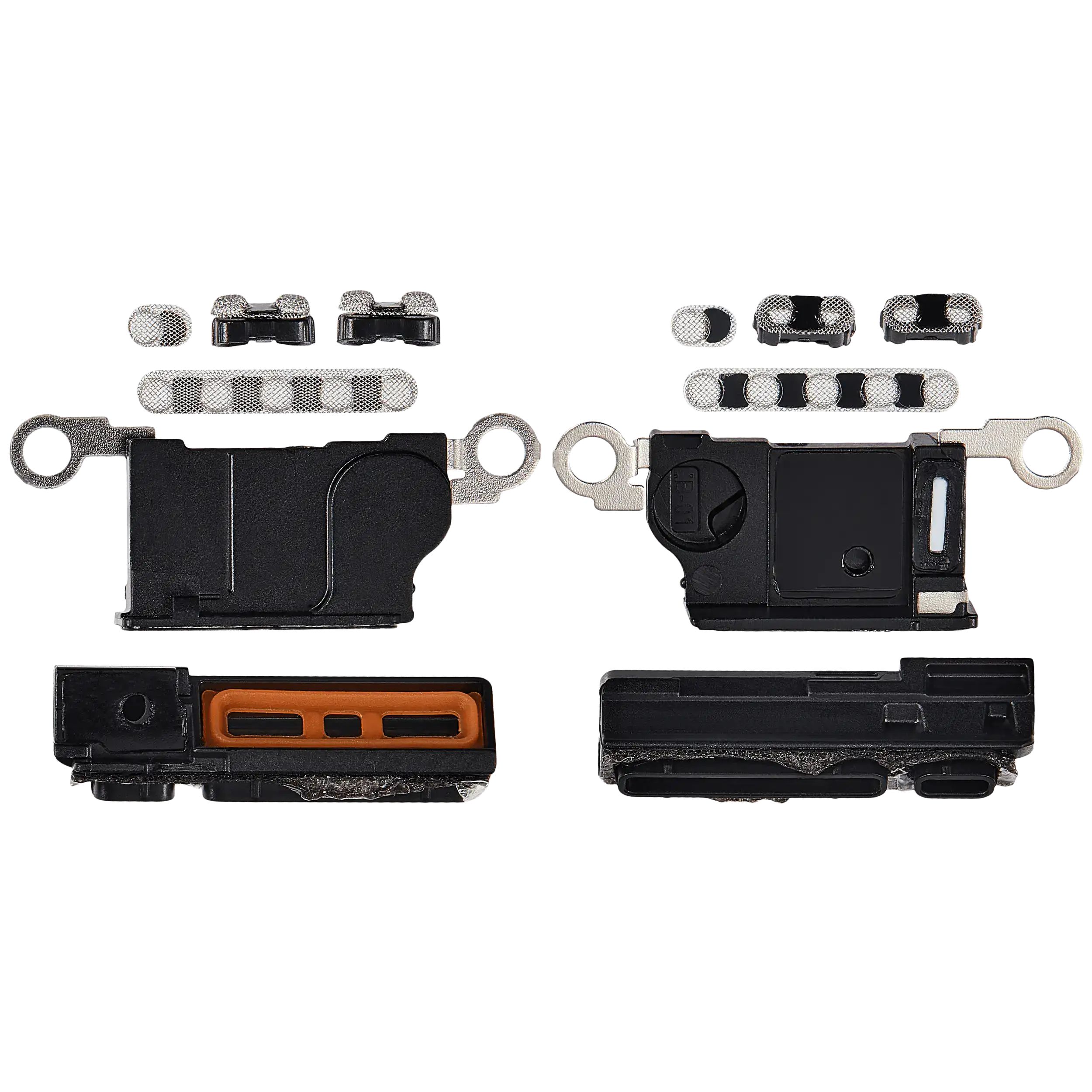 Loudspeaker / Mic Mesh Compatible For iPhone 16 Pro Max (White Titanium) (10 Pack)