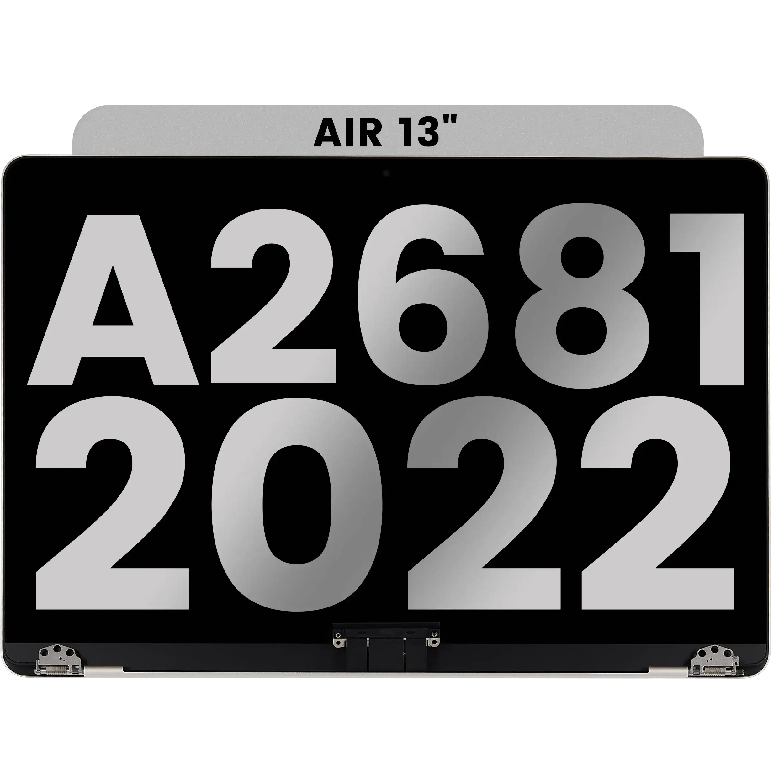 Complete LCD Display Assembly Compatible For MacBook Air 13" (A2681 / Mid 2022) (Used OEM Pull: Grade A) (Starlight)