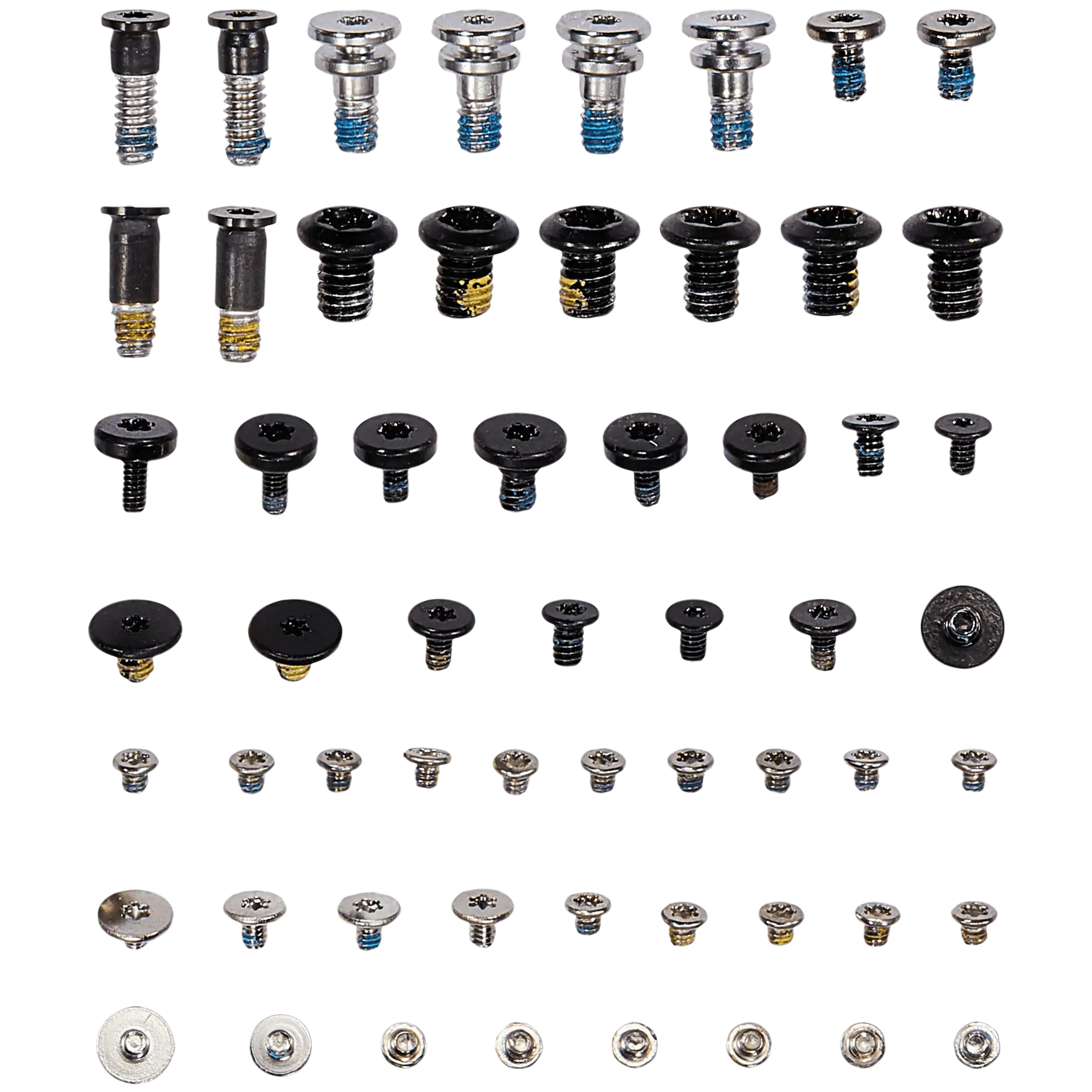 Full Set Small Metal Bracket And Screw Set Compatible For MacBook Air 13" (A3113 / Mid 2024)