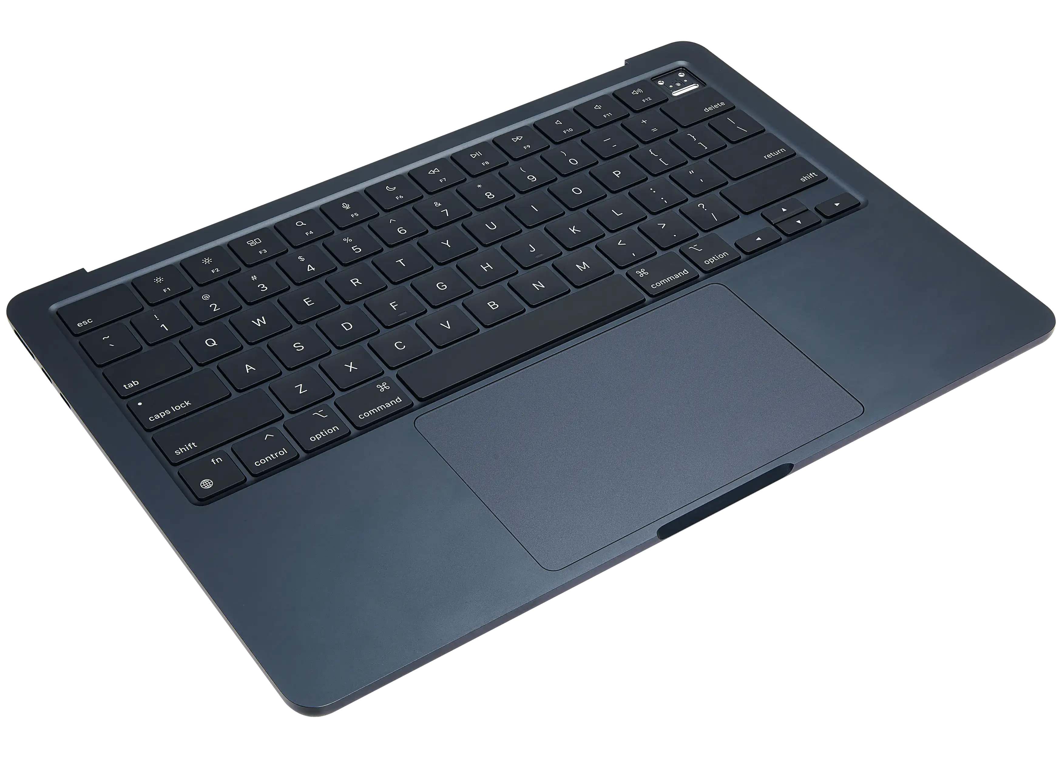 Top Case Assembly With Battery And Keyboard Compatible For MacBook Air 13" (A3113 / Mid 2024) (Midnight) (US Keyboard)