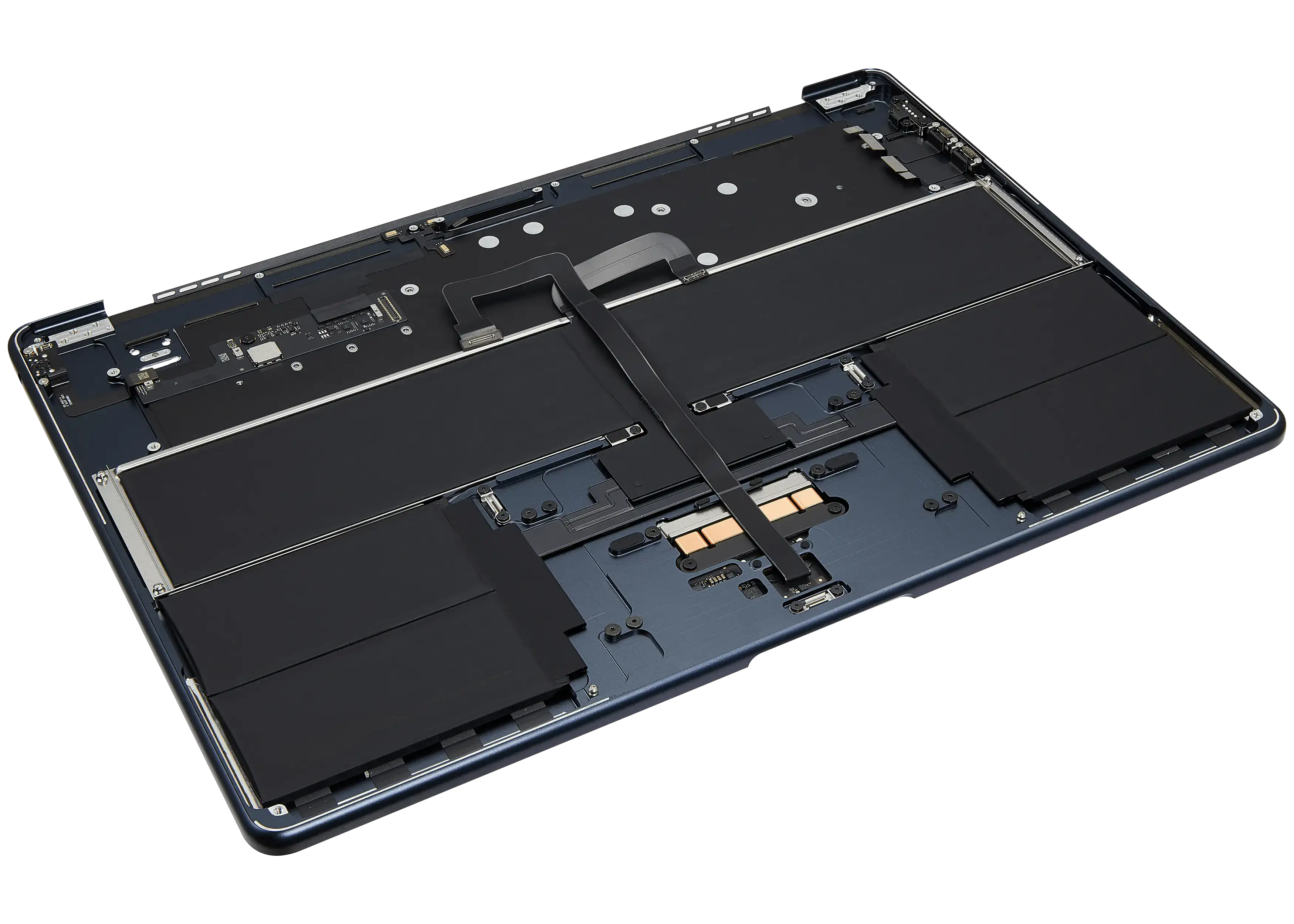 Top Case Assembly With Battery And Keyboard Compatible For MacBook Air 15" (A3114 / Mid 2024) (Midnight) (US Keyboard)