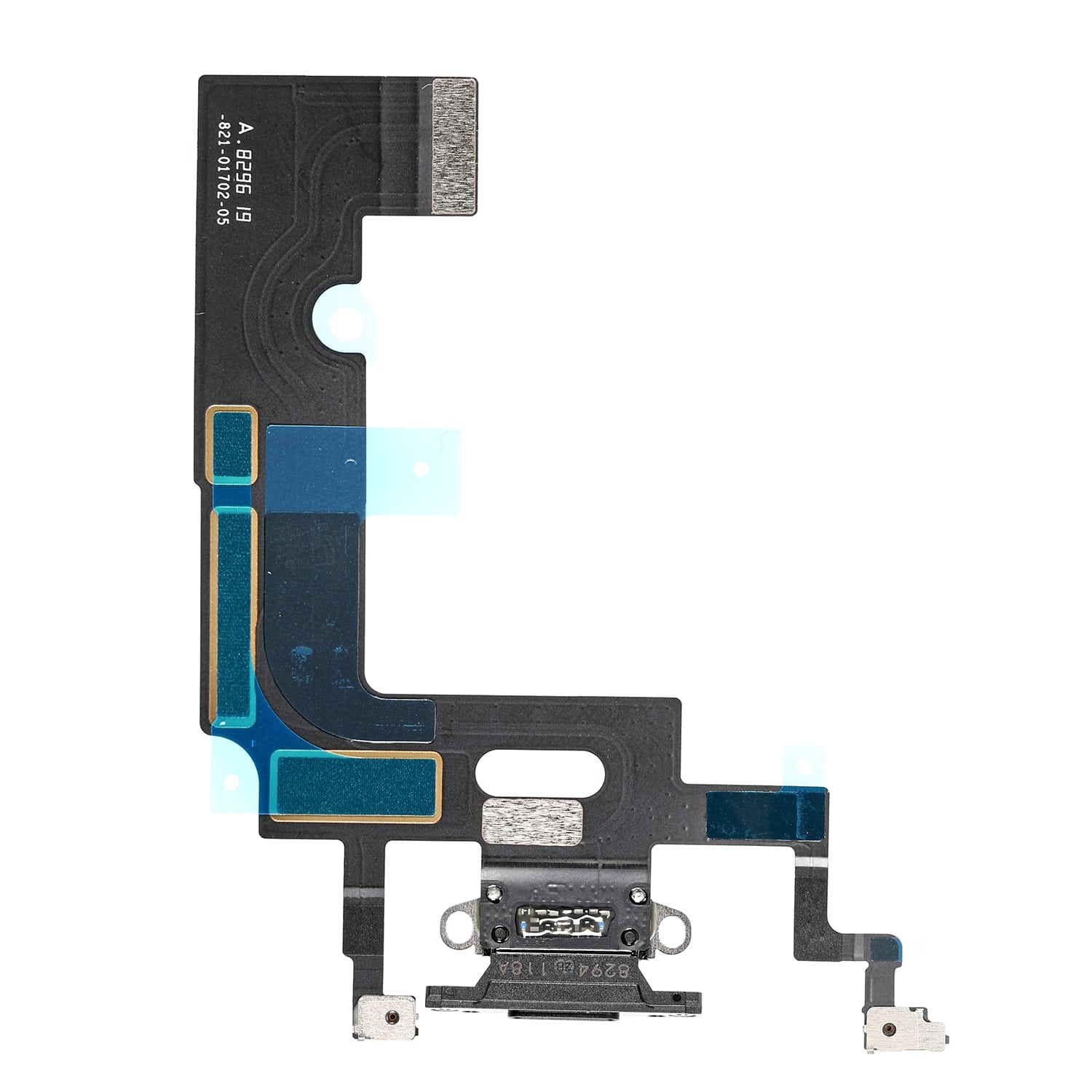 BLACK CHARGING CONNECTOR ASSEMBLY FOR IPHONE XR