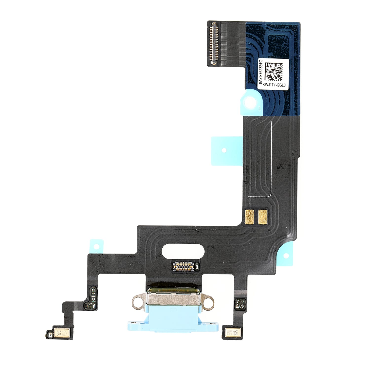 BLUE CHARGING CONNECTOR ASSEMBLY FOR IPHONE XR