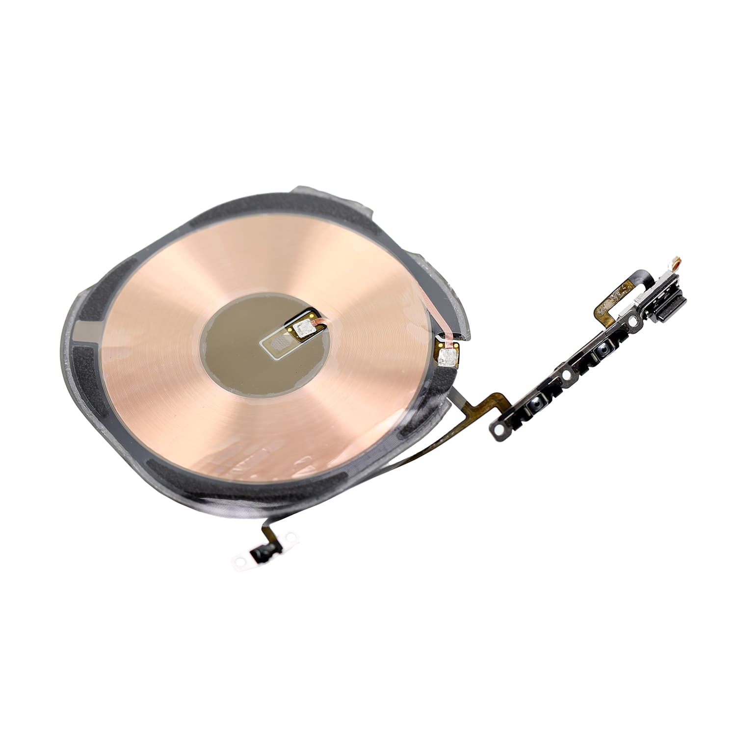 VOLUME BUTTON FLEX CABLE WITH WIRELESS CHARGER FOR IPHONE XS