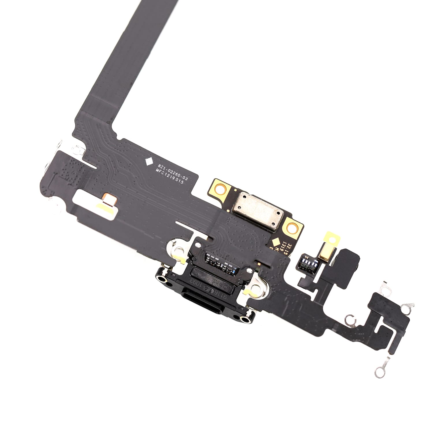 CHARGING CONNECTOR ASSEMBLY - SPACE GRAY FOR IPHONE 11 PRO MAX