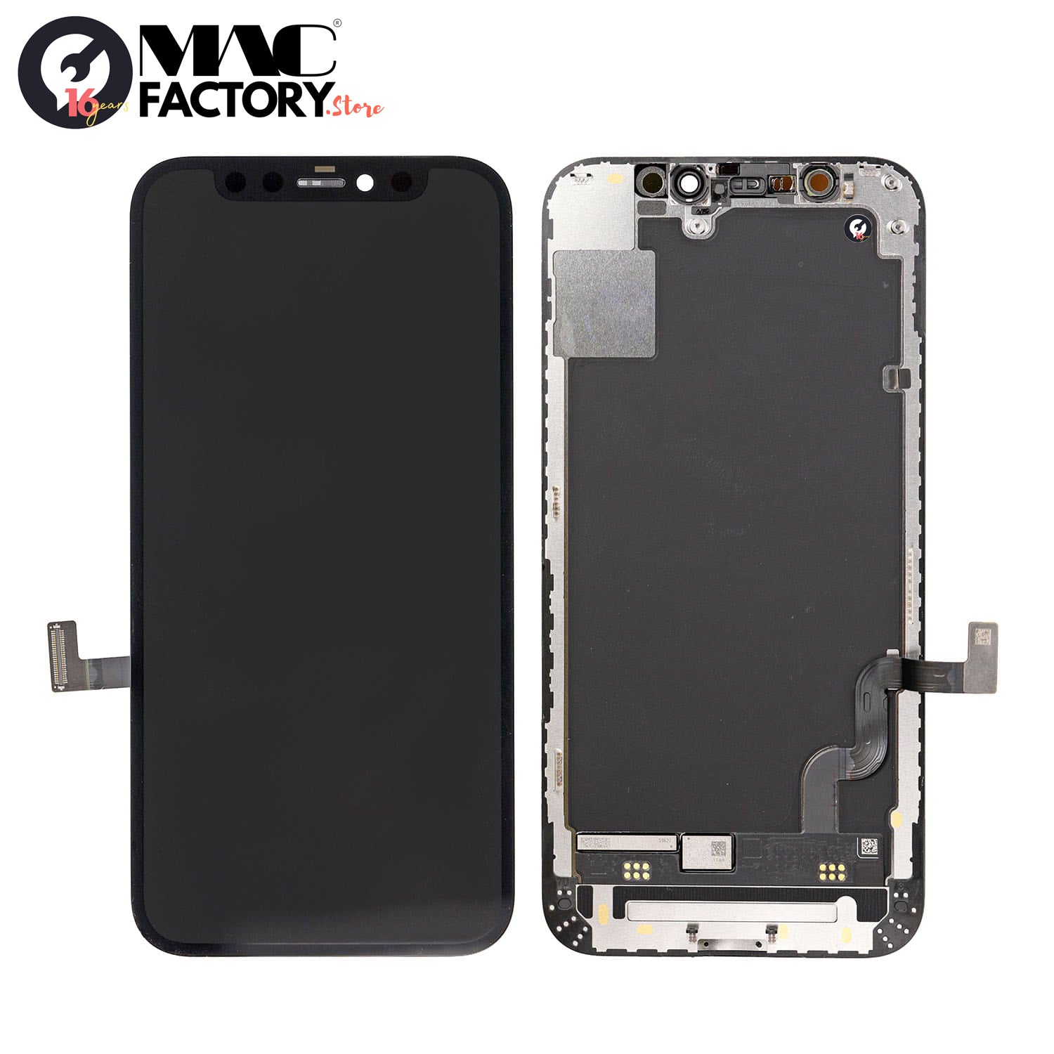OLED SCREEN DIGITIZER ASSEMBLY FOR IPHONE 12 MINI- BLACK