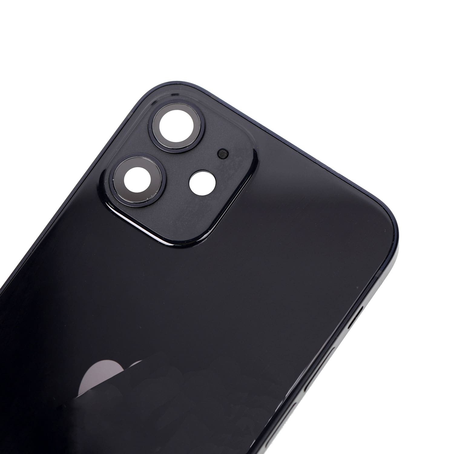 BLACK REAR HOUSING WITH FRAME FOR IPHONE 12 MINI
