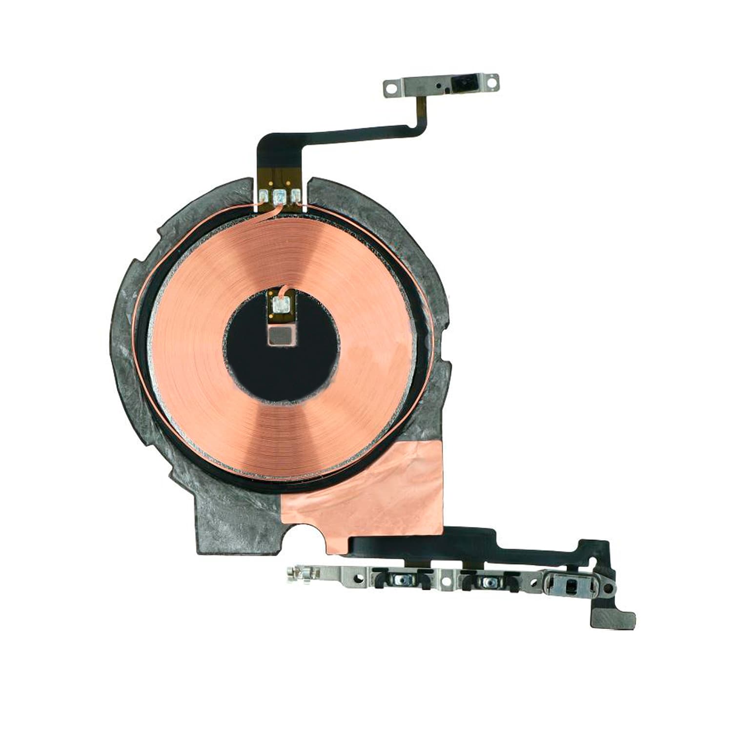 WIRELESS NFC CHARGING WITH VOLUME FLEX ASSEMBLY FOR IPHONE 12 PRO MAX