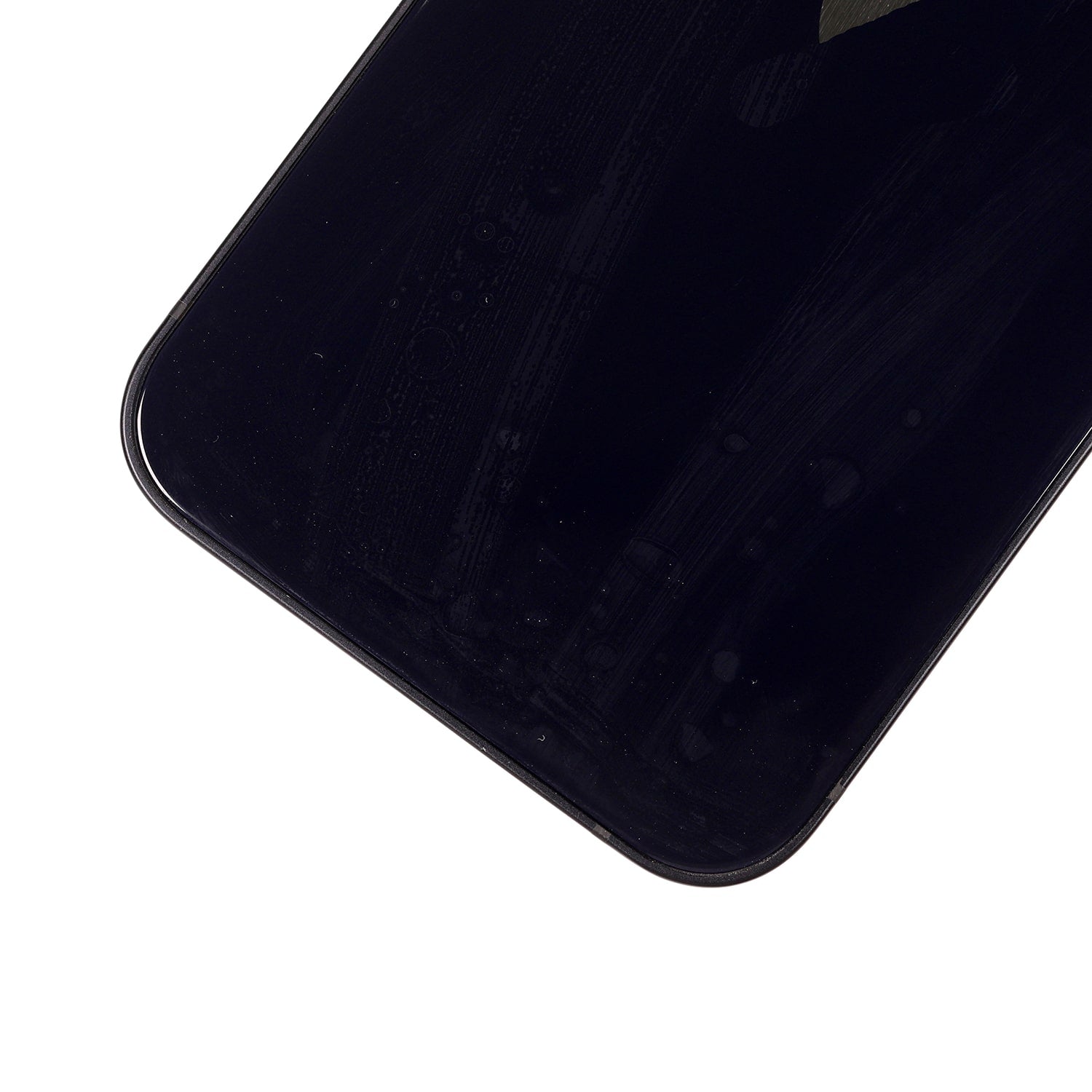 REAR HOUSING WITH FRAME FOR IPHONE 12 - BLACK