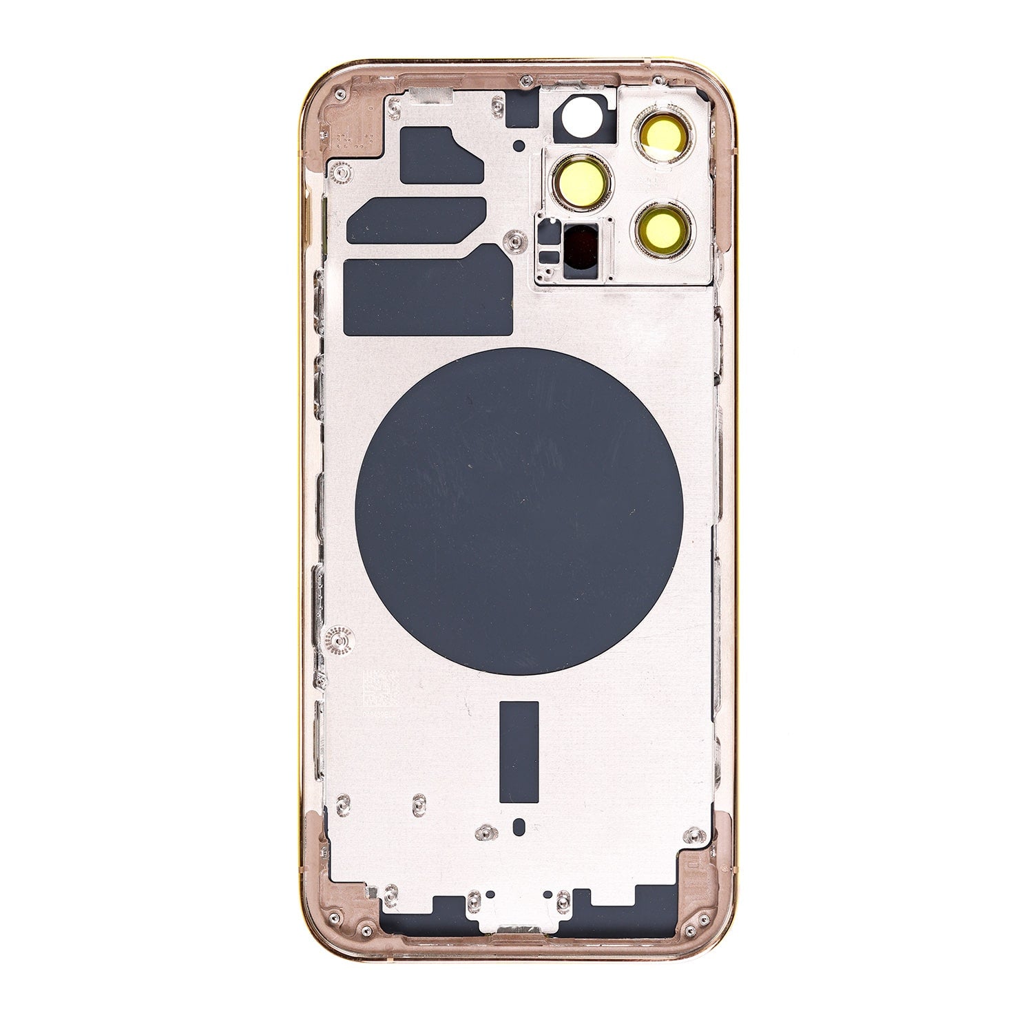 GOLD REAR HOUSING WITH FRAME FOR IPHONE 12 PRO