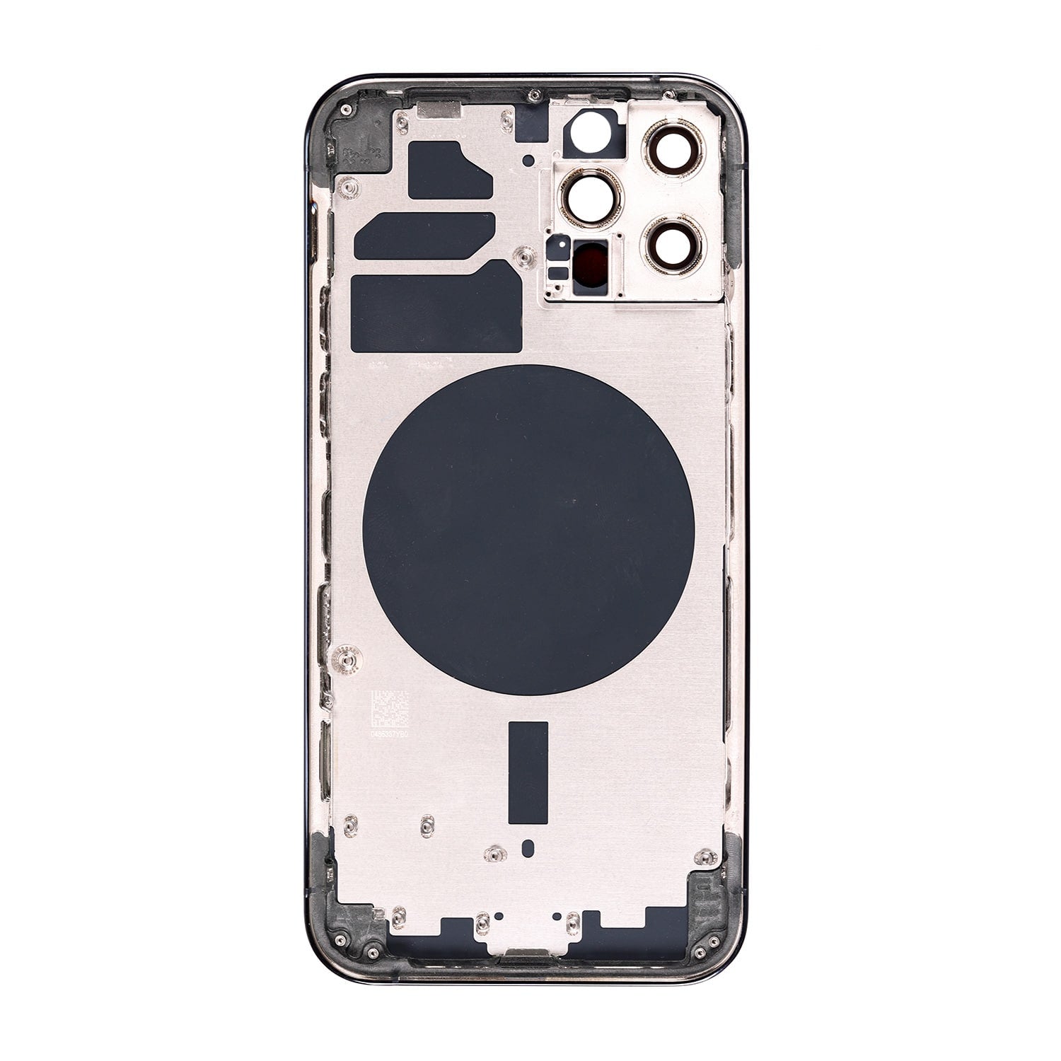 PACIFIC BLUE REAR HOUSING WITH FRAME FOR IPHONE 12 PRO