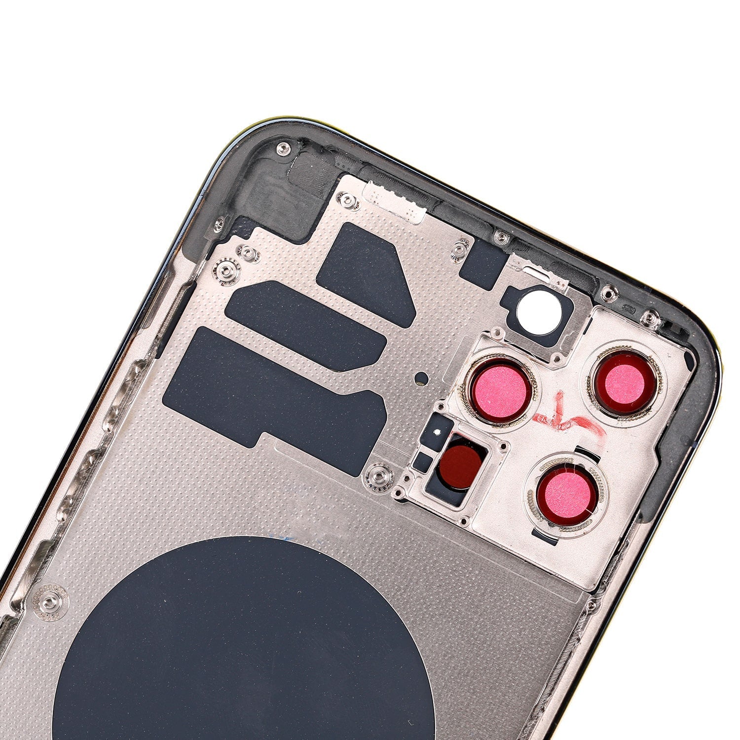 PACIFIC BLUE REAR HOUSING WITH FRAME FOR IPHONE 12 PRO MAX