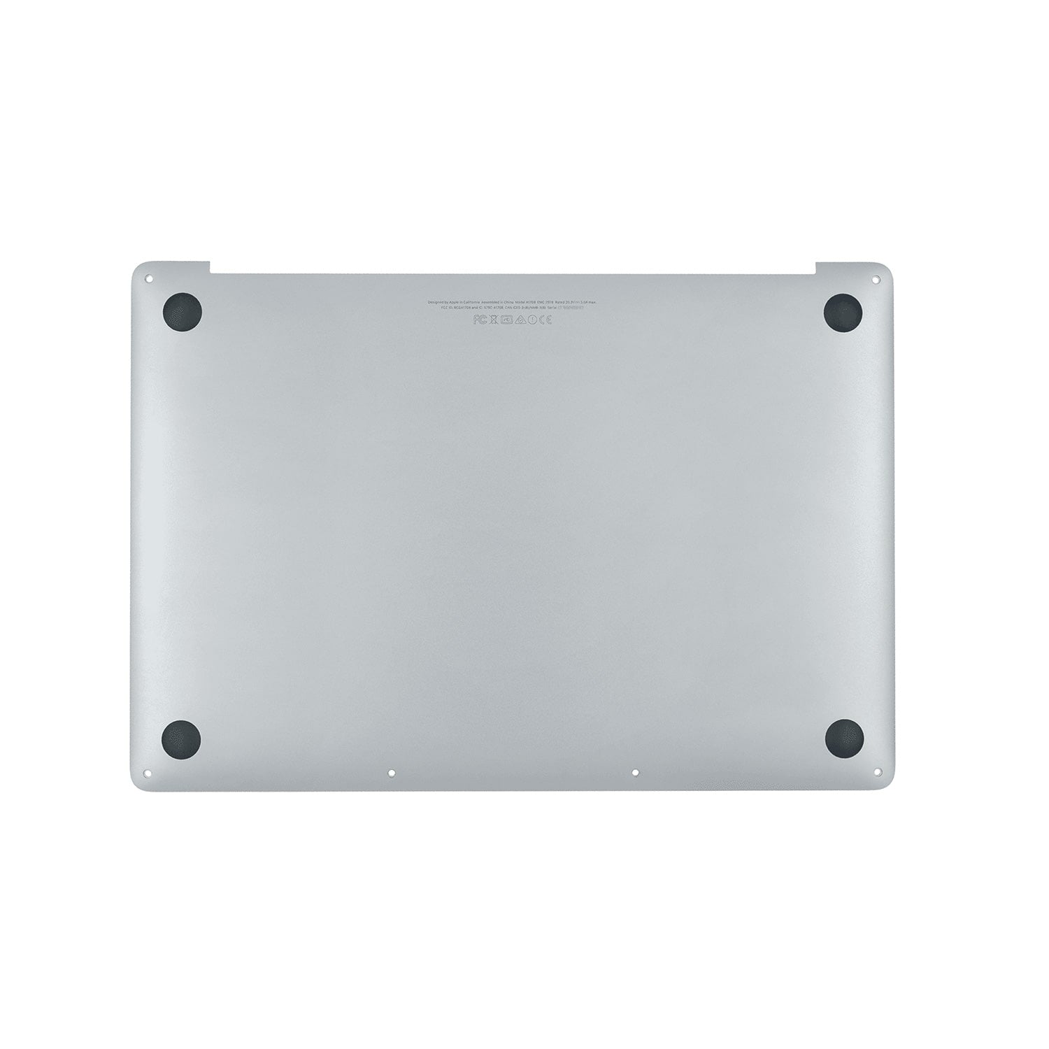 SILVER BOTTOM CASE FOR MACBOOK PRO TOUCH 13" A2159 (MID 2019)