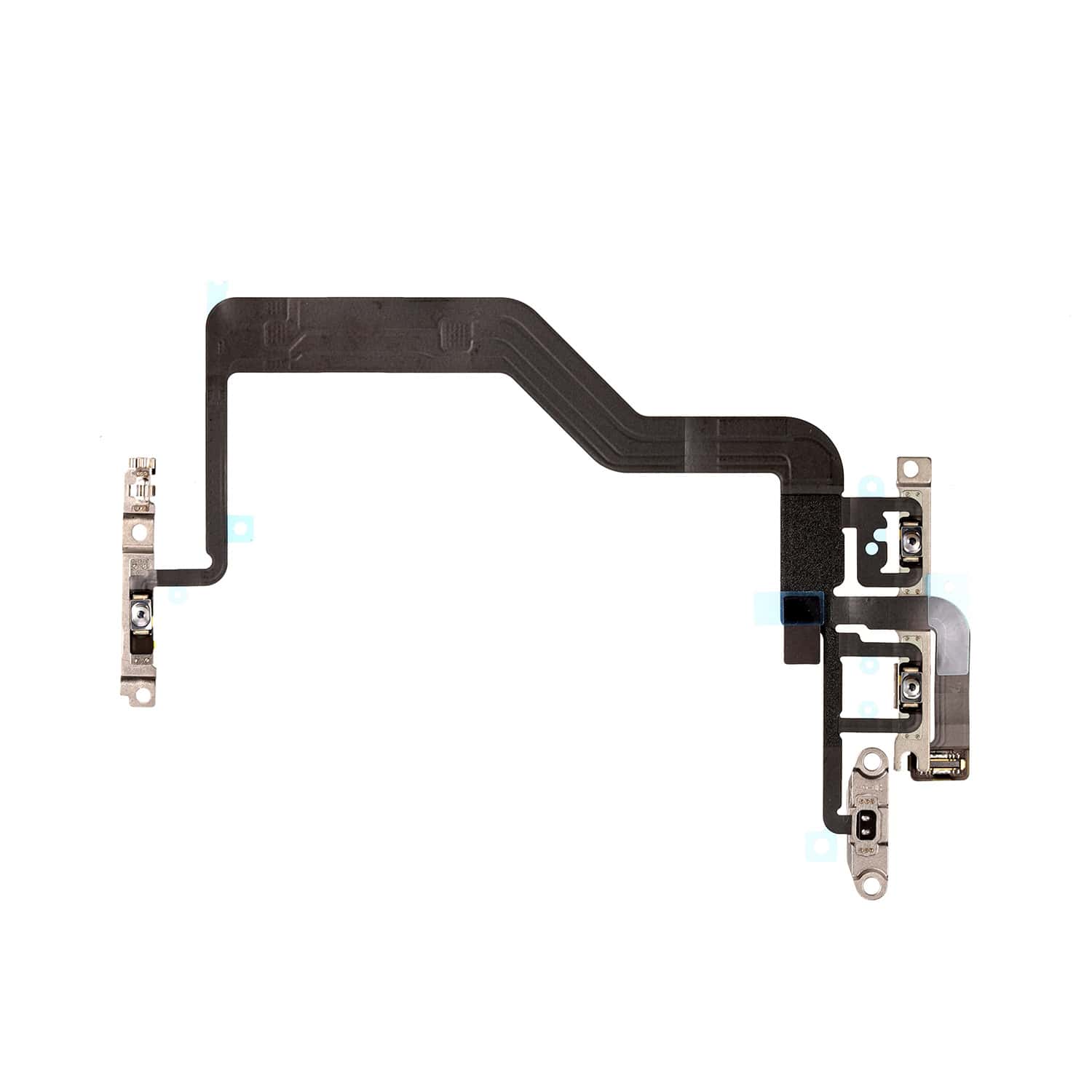 POWER BUTTON FLEX CABLE WITH METAL BRACKET ASSEMBLY FOR IPHONE 12 PRO