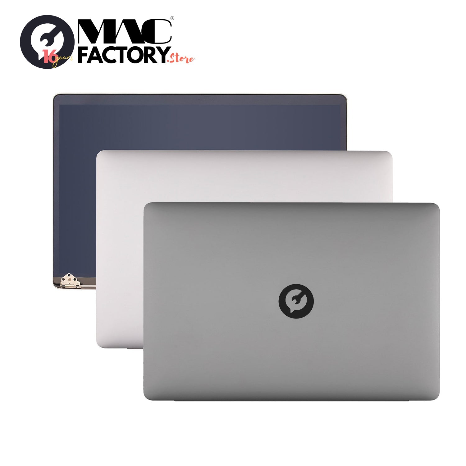 LCD Screen & Full LCD Assembly Display A1990 for Apple MacBook Pro Retina 15.4 Silver/Grey From 2018-2019