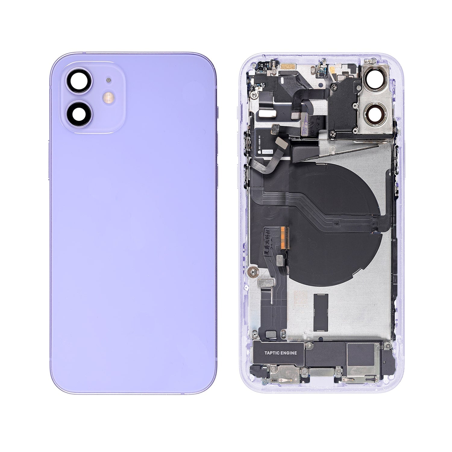 PURPLE BACK COVER FULL ASSEMBLY FOR IPHONE 12 MINI