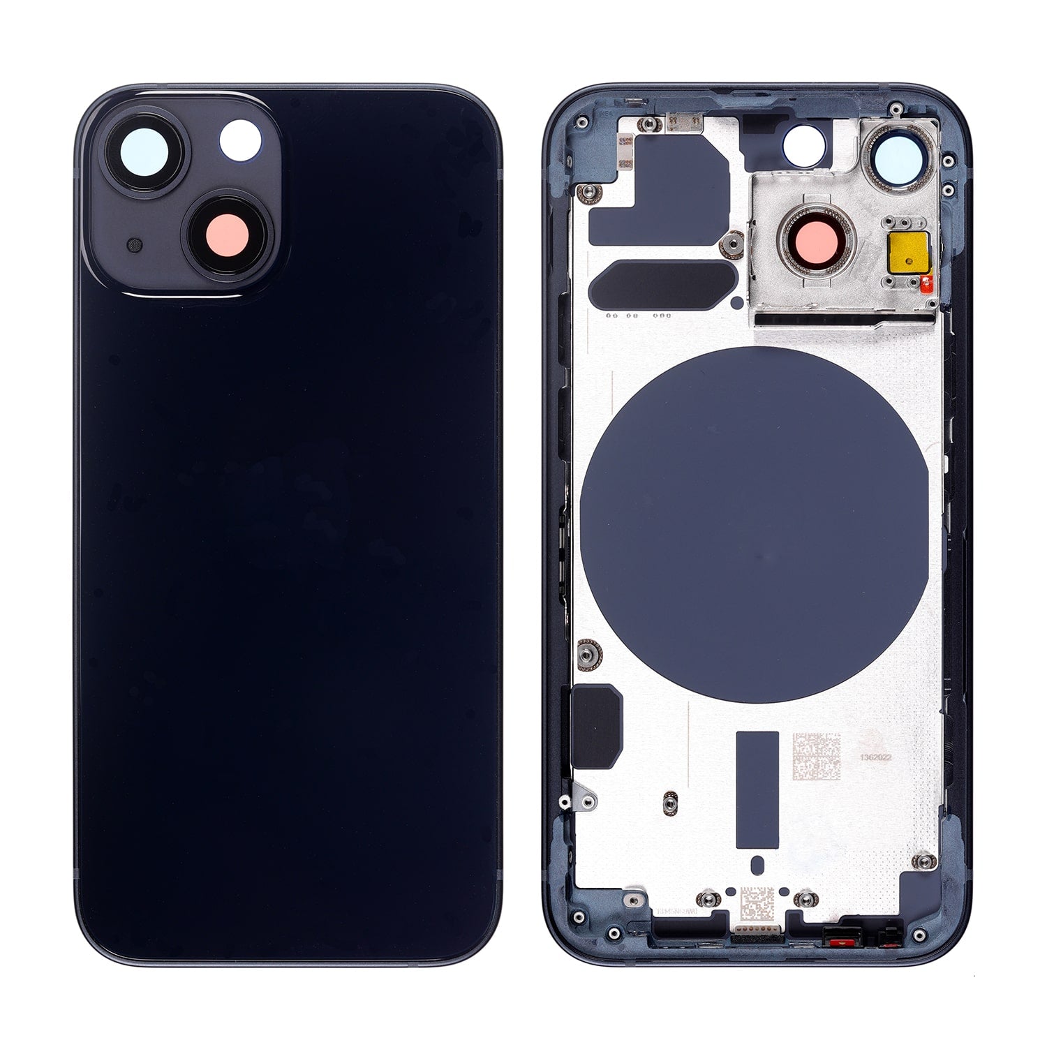 MIDNIGHT REAR HOUSING WITH FRAME FOR IPHONE 13 MINI