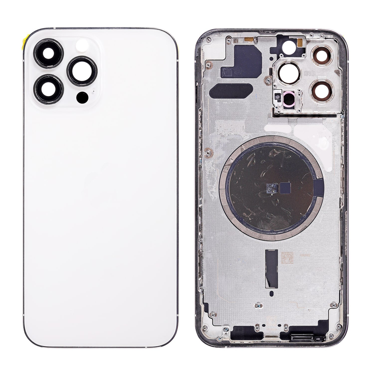 REAR HOUSING WITH FRAME FOR IPHONE 13 PRO MAX - SILVER