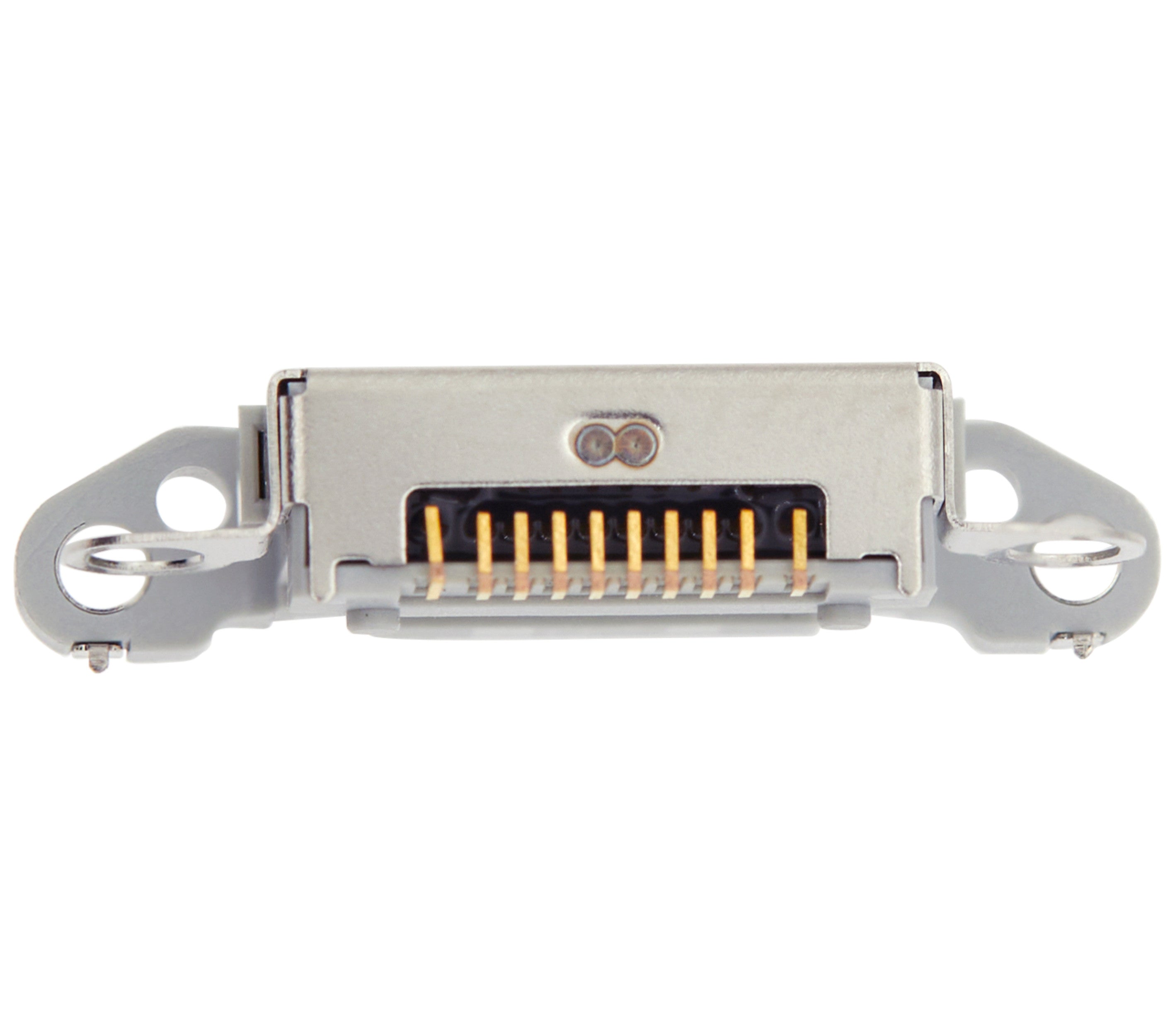 SILVER - CHARGING PORT ONLY FOR IPHONE 12 PRO MAX (10 PACK)