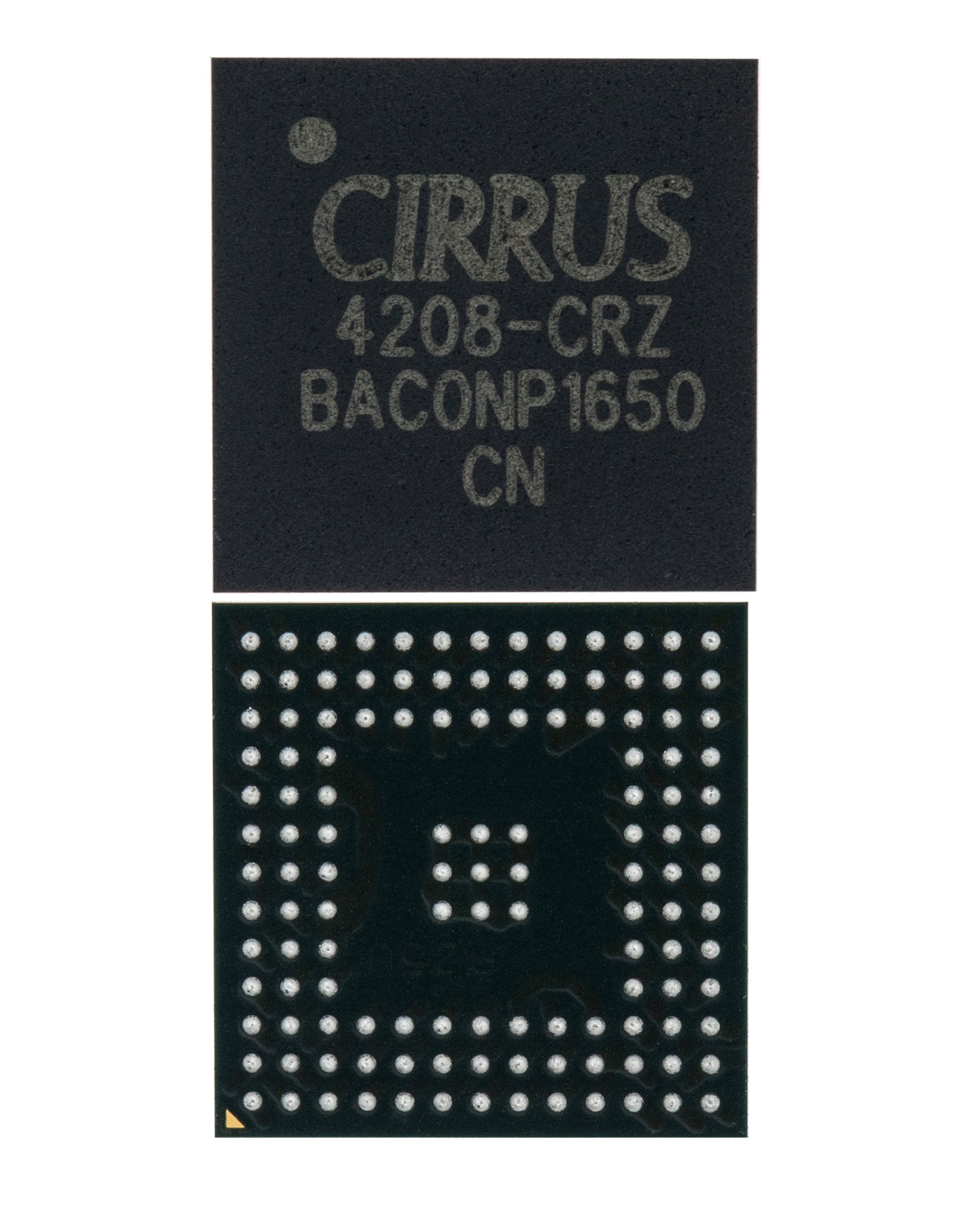 SOUND CARD CONTROLLER IC COMPATIBLE WITH MACBOOK PRO RETINA 13" / 15" A1502 / A1398 (LATE 2013 / MID 2014 / EARLY 2015 / MID 2015) (CIRRUS CS4208-CRZR: 353S4080 / U6201: BGA-129 PIN)