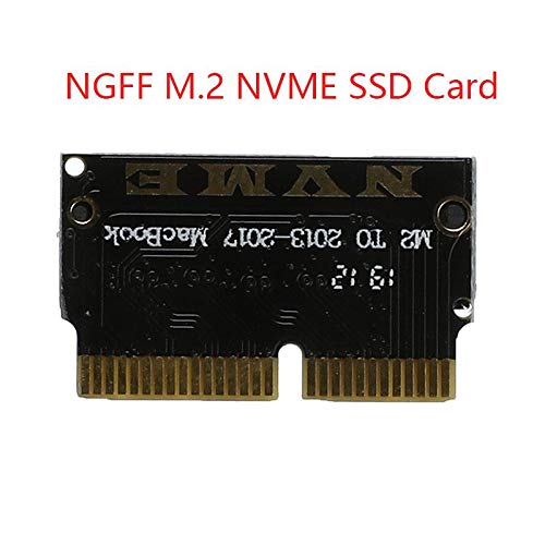 M2 NVME SSD Convert Adapter Card Upgrade for MacBook Air & Pro A1465 A1466 A1398 A1502 NVME/AHCI SSD Upgraded Kit for (2013-2017)