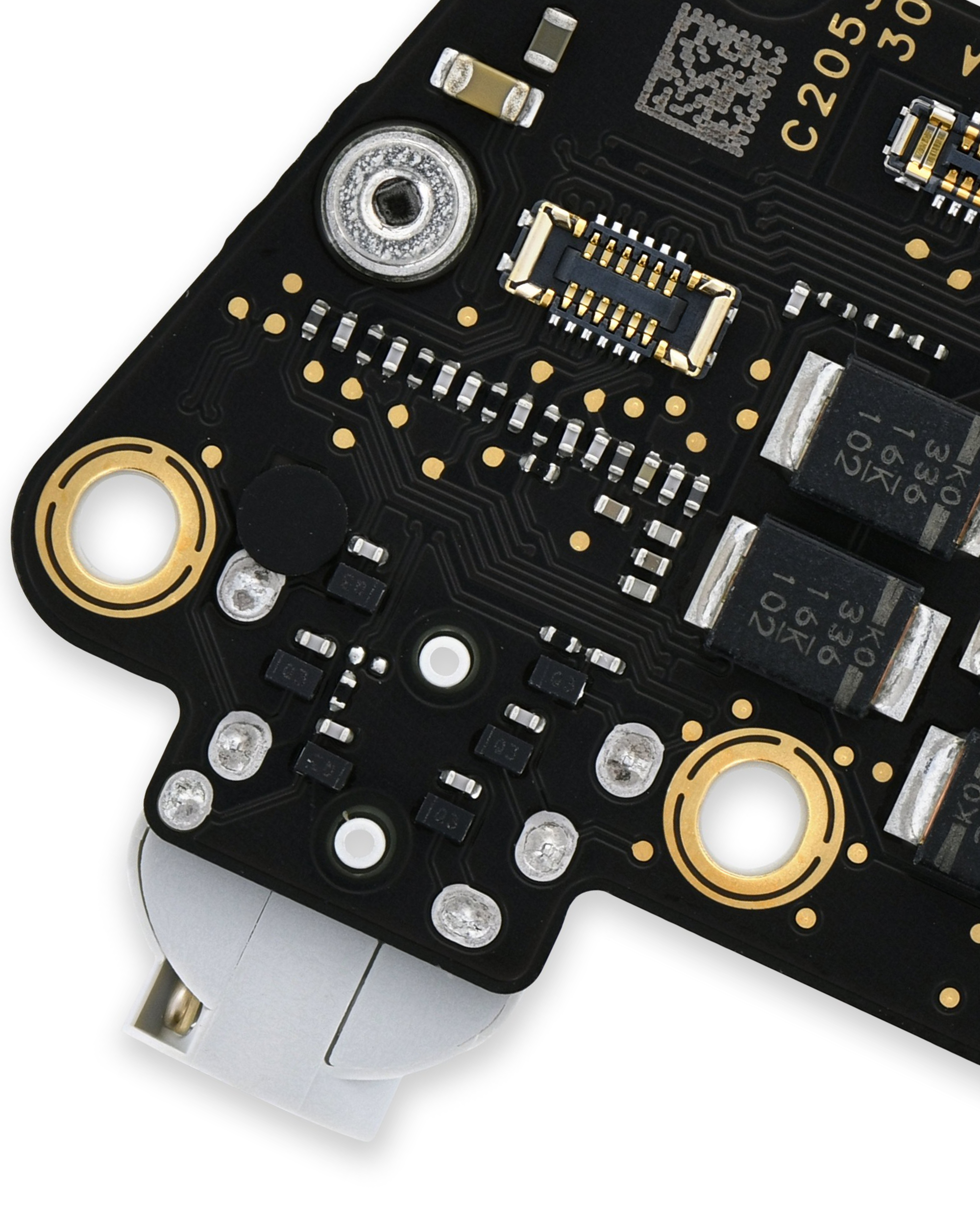 SILVER AUDIO BOARD COMPATIBLE WITH MACBOOK AIR 13" RETINA A2337 (LATE 2020))