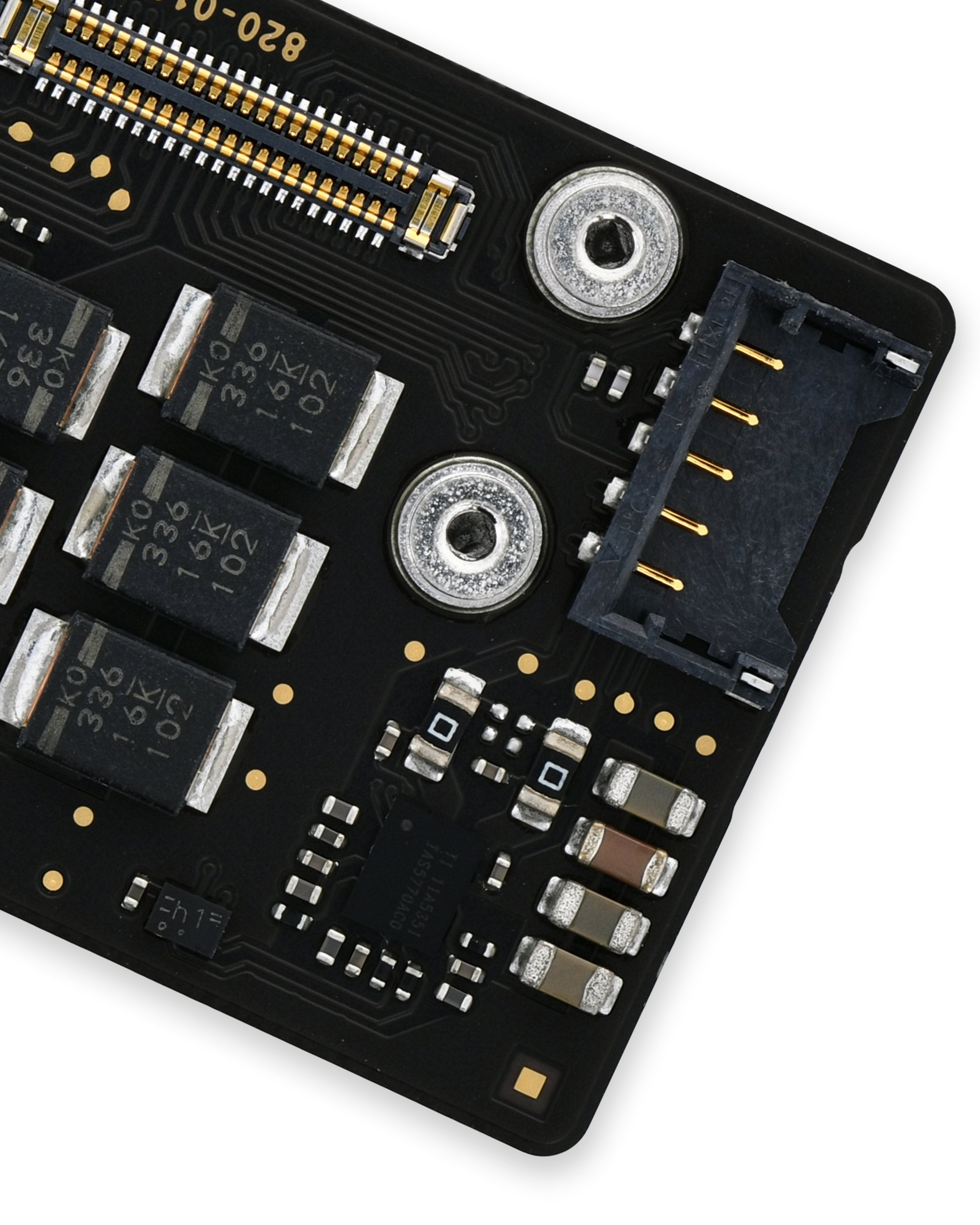 SILVER AUDIO BOARD COMPATIBLE WITH MACBOOK AIR 13" RETINA A2337 (LATE 2020))